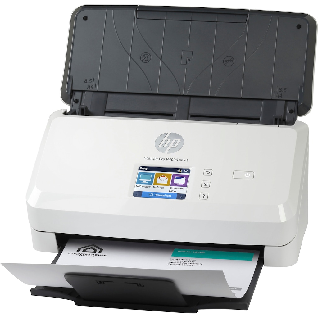 HP Einzugsscanner »ScanJet Pro N4000 snw1«