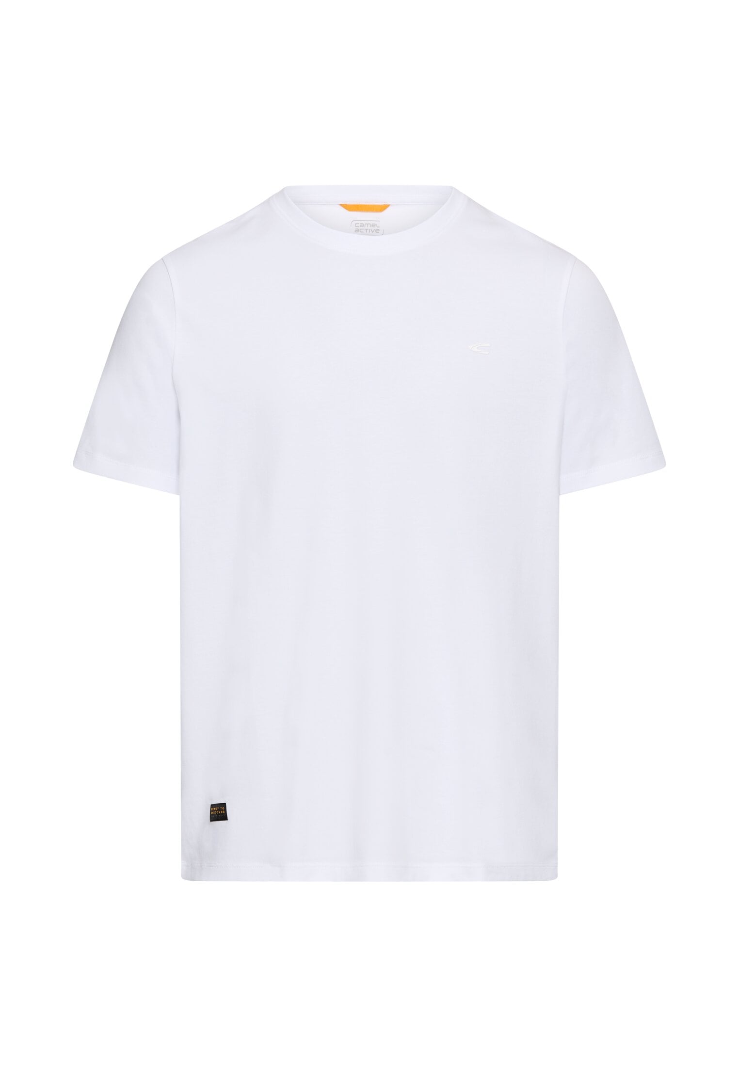 camel active T-Shirt mit Logo-Stickerei günstig online kaufen