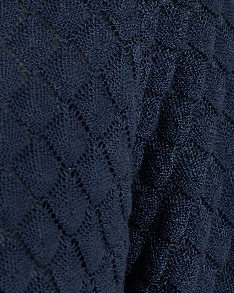 FREEQUENT Strickpullover »FQDODO«, mit feinster Lochstickerei