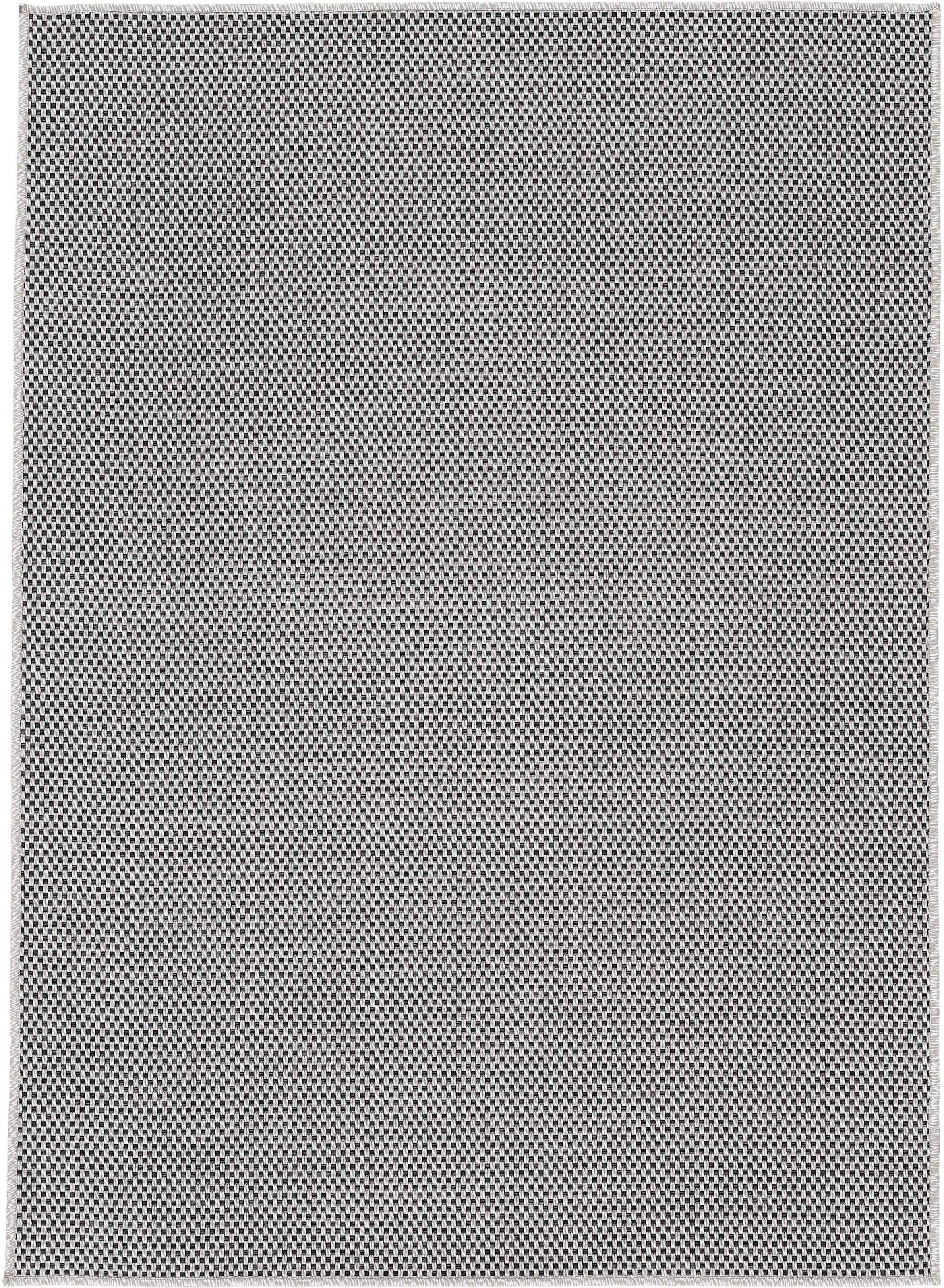 Teppich CARPETFINE "Boho 105, auch als Läufer erhältlich", beige, B:120cm H:4mm L:170cm, Polypropylen, Teppiche, Teppich, robustes Flachgewebe, Sisal Optik, UV-beständig, In- und Outdoor
