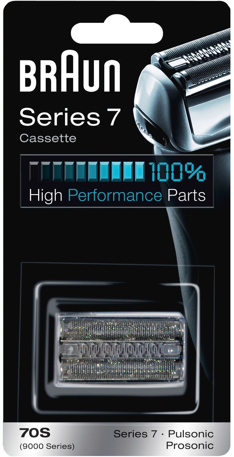 Braun Ersatzscherteil »Series 7 70S« kompatibel mit Series 7 Rasierern
