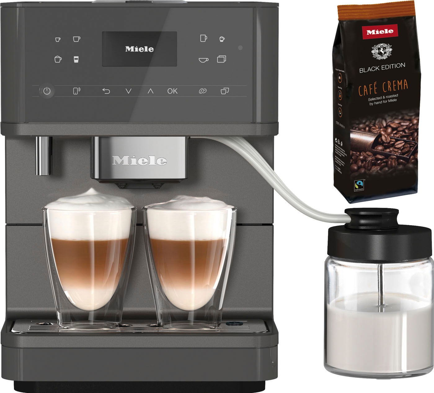 Miele Kaffeevollautomat »CM 6560 MilkPerfection«, Kaffeekannenfunktion