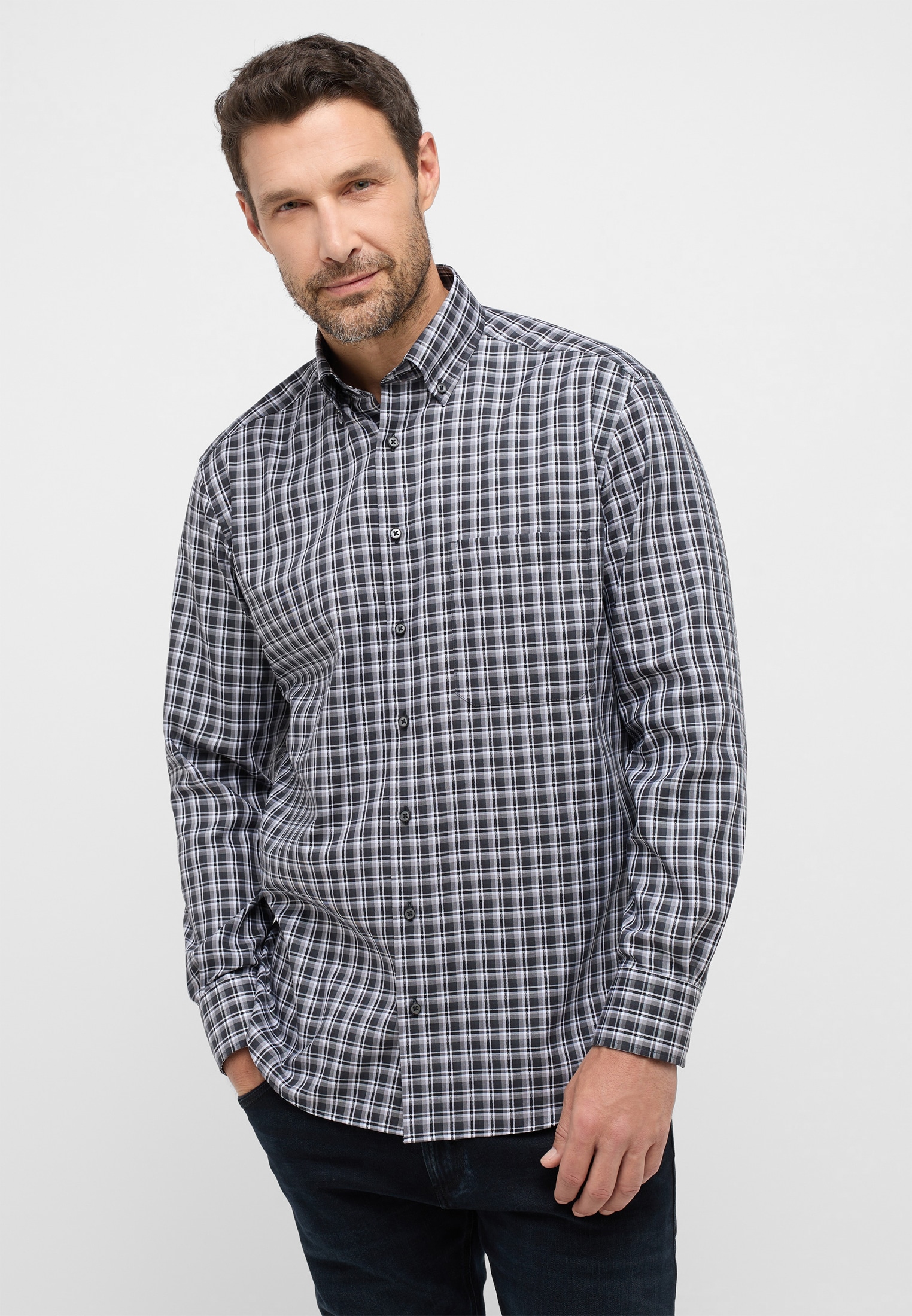 Eterna Langarmhemd "COMFORT FIT" günstig online kaufen