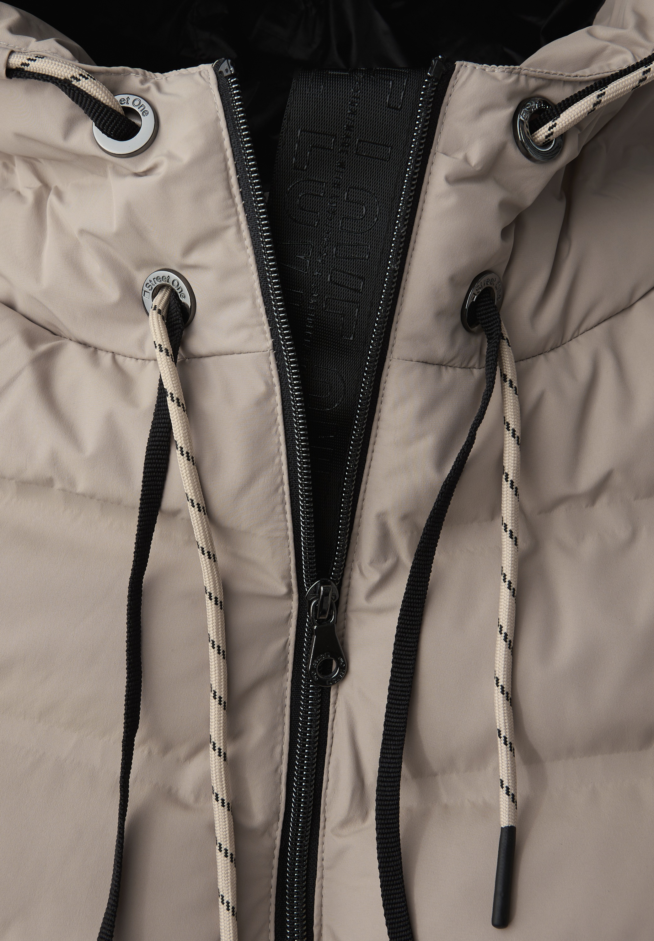 STREET ONE Steppjacke mit Kapuze mit Kapuze