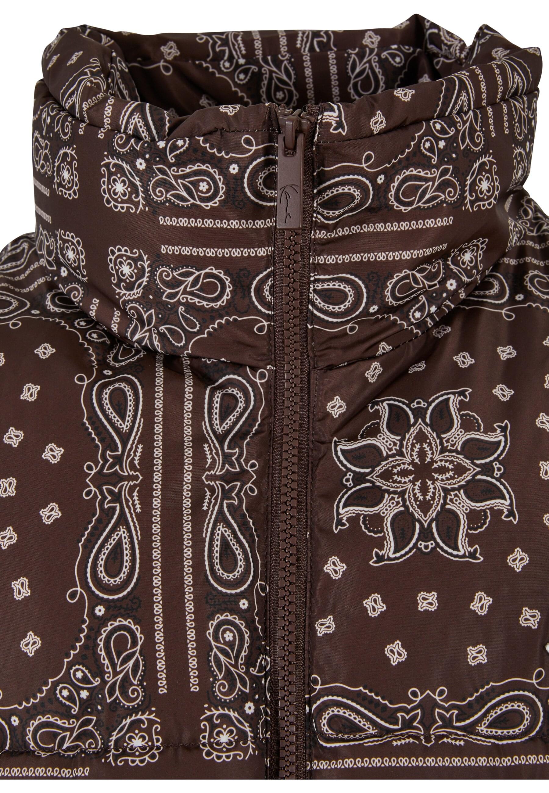 Thumbnail - Karl Kani Jerseyweste "Karl Kani Herren KM224-061-1KK OG Paisely Puffer Vest" 1 Stk.