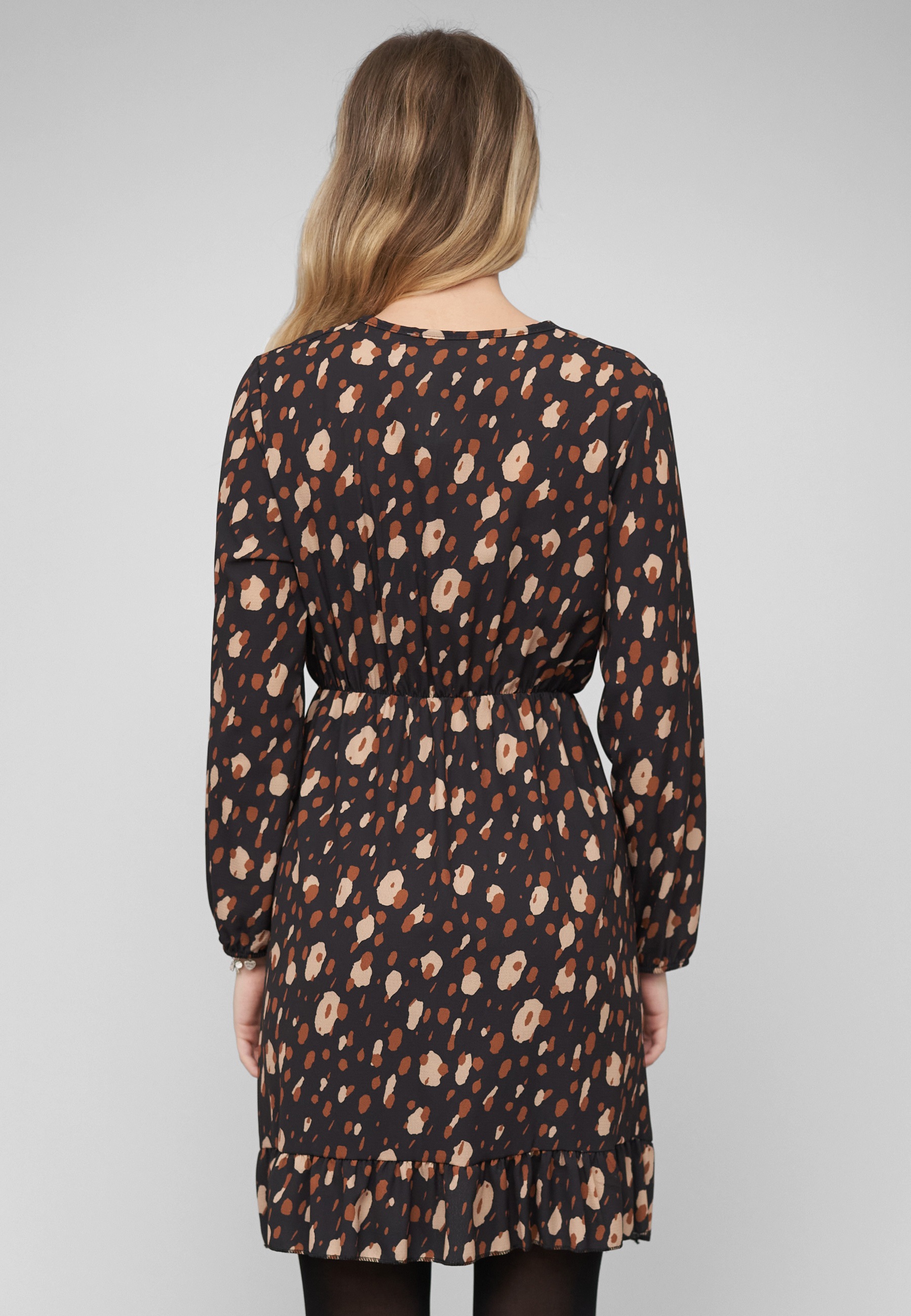 CLOUD 5IVE A-Linien-Kleid »CLOUD 5IVE Longsleeve Dress with flower print« 1 tlg.