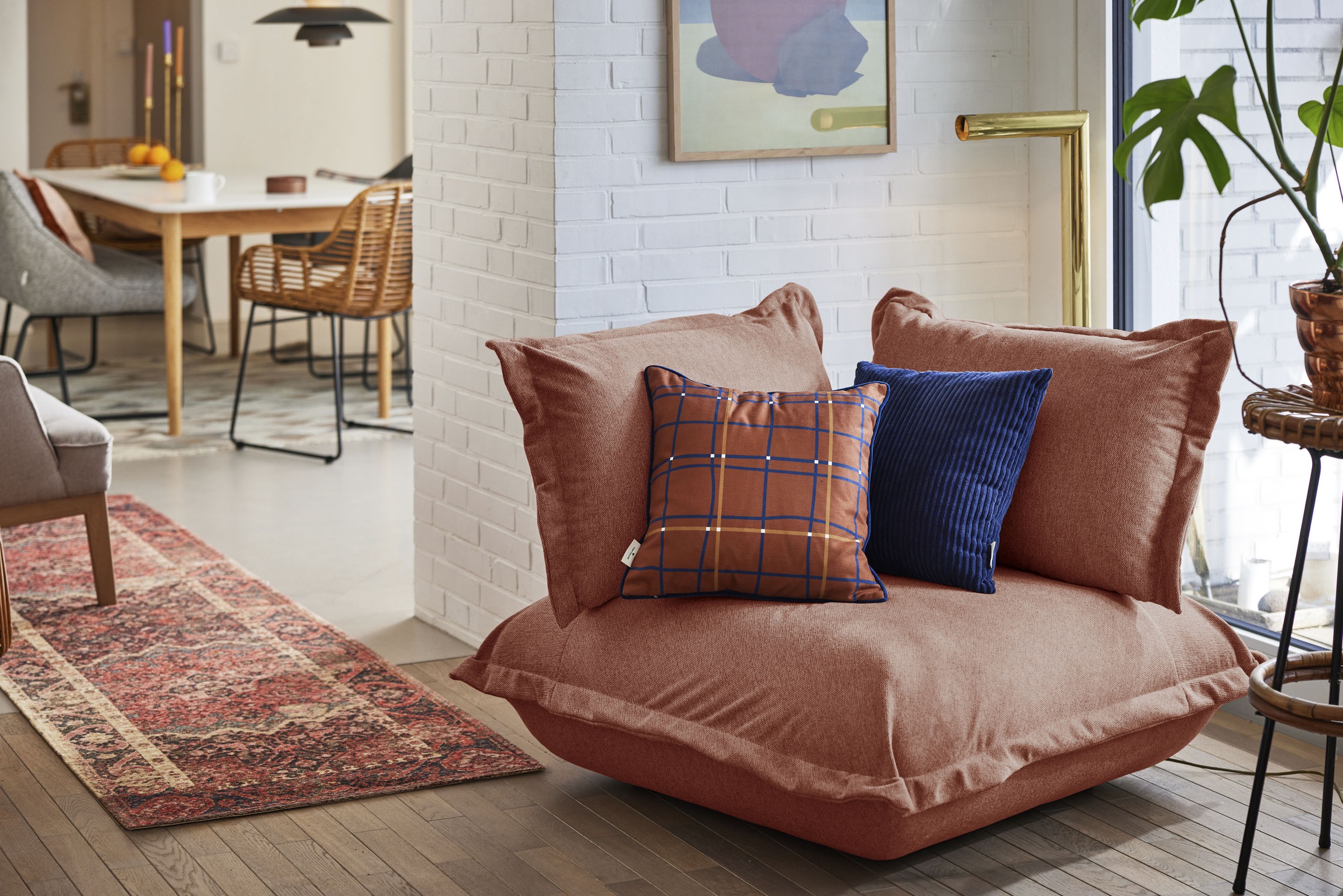 TOM TAILOR HOME Sofa-Eckelement "Cushion", im lässigen Kissenlook, mit soft günstig online kaufen