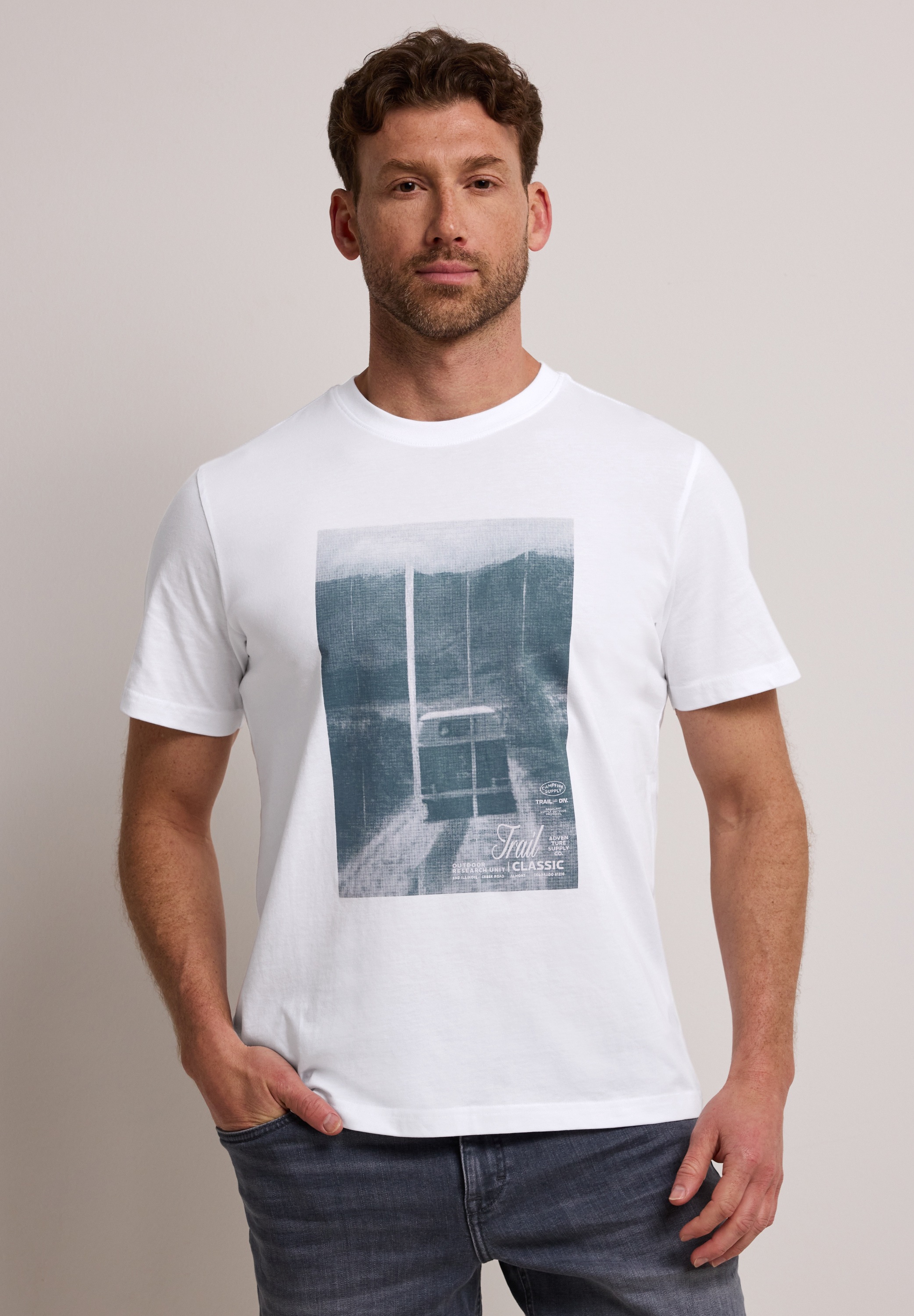 STREET ONE MEN aus reiner Baumwolle