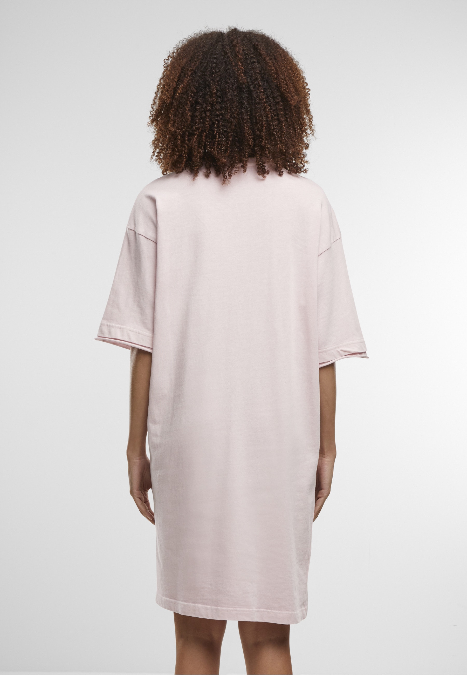 URBAN CLASSICS Shirtkleid »Urban Classics Ladies Washed Jersey T-Shirt Dress« 1 Stk. tlg.