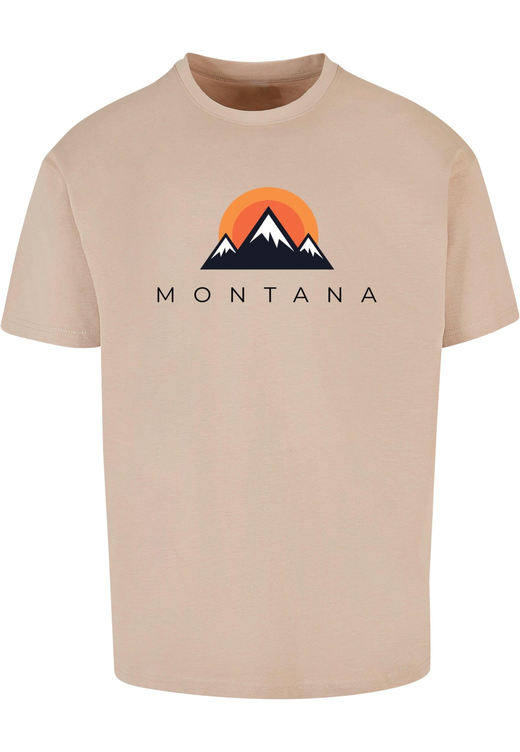 Merchcode T-Shirt "Merchcode Herren Montana Heavy Oversize Tee-BY102" günstig online kaufen