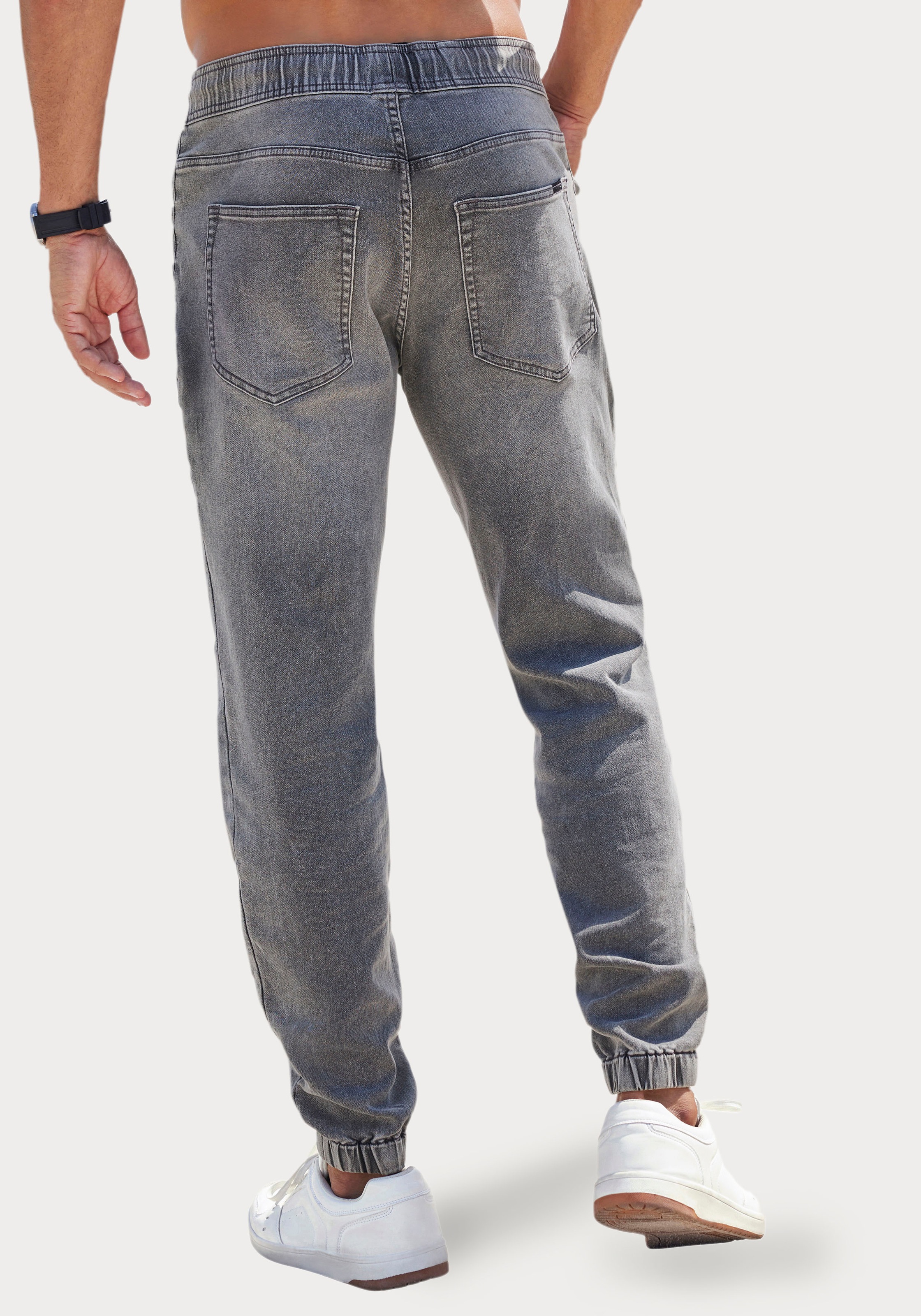 Thumbnail - John Devin Jogger Pants "Jogg Pants" Joggpants mit elastischem Bund aus weicher Stretch-Qualität