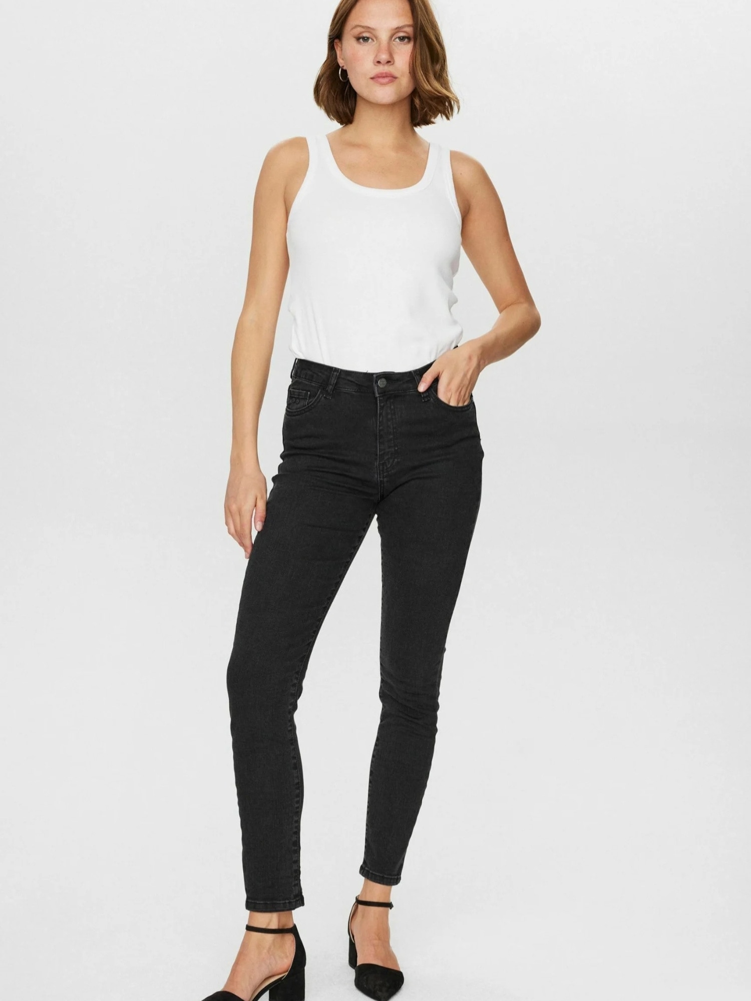 nümph 5-Pocket-Hose »Nümph Jeans – Black NUSIDNEY«