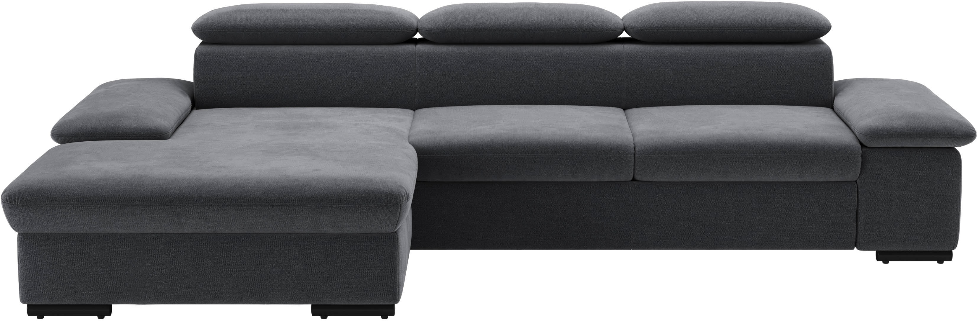 sit&more Ecksofa "Alcudia L-Form" wahlweise mit Schlaffunktion