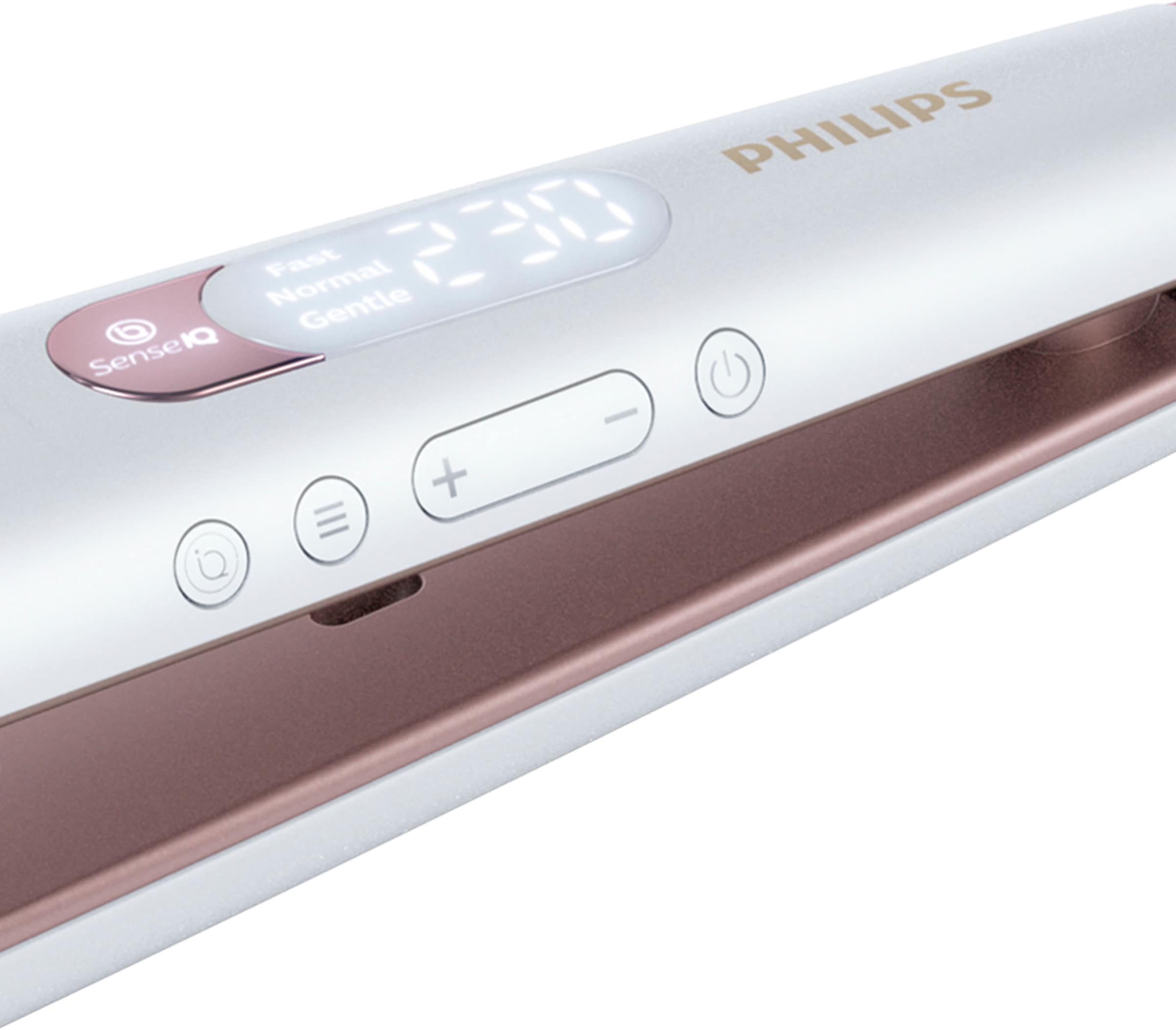 Philips Glätteisen »Prestige BHS830/00« Keramik-Beschichtung mit SenseIQ Technologie, Tetra Ionic System und 3 Styling-Modi