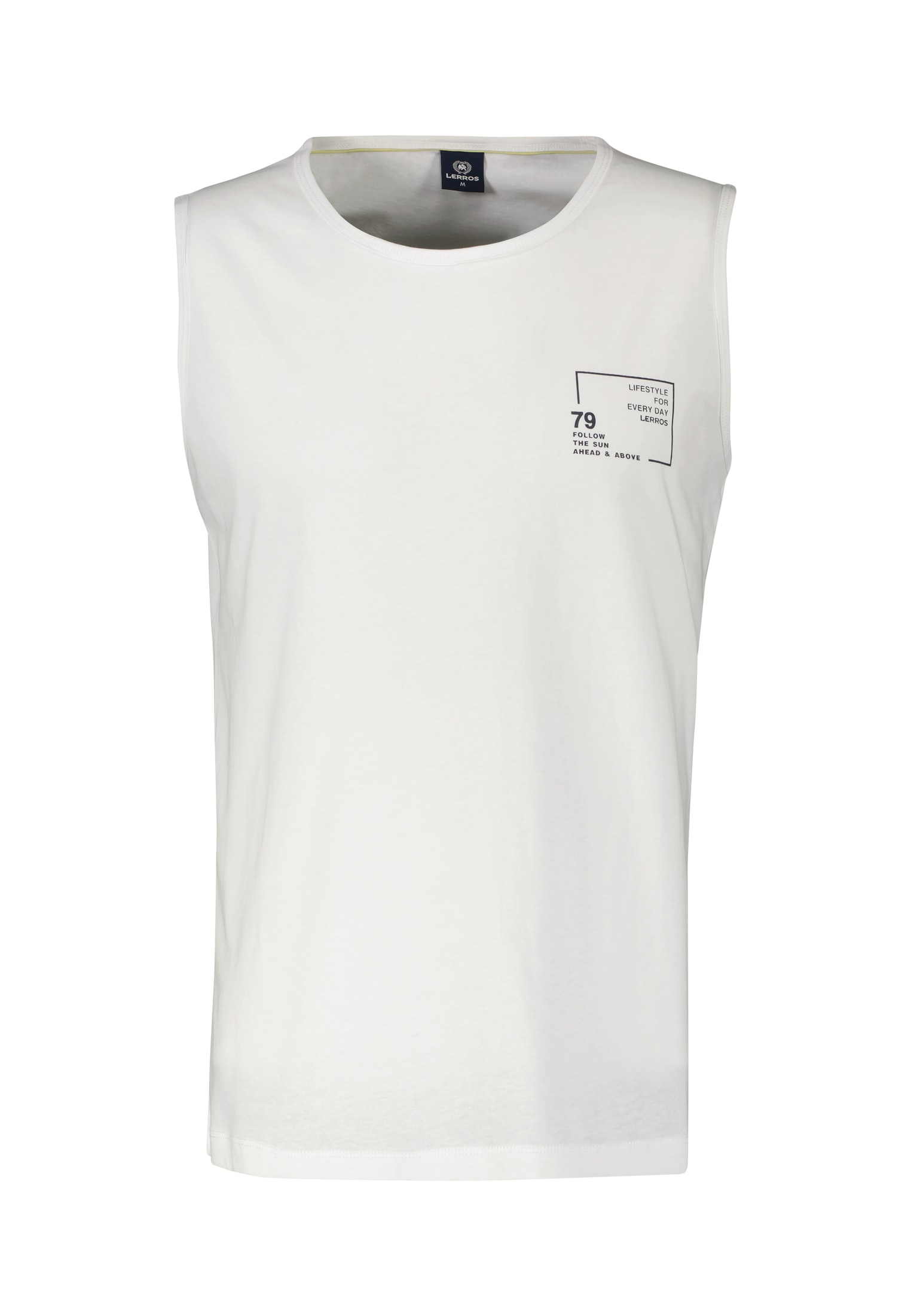 LERROS Muskelshirt "LERROS Tanktop mit Brustprint"