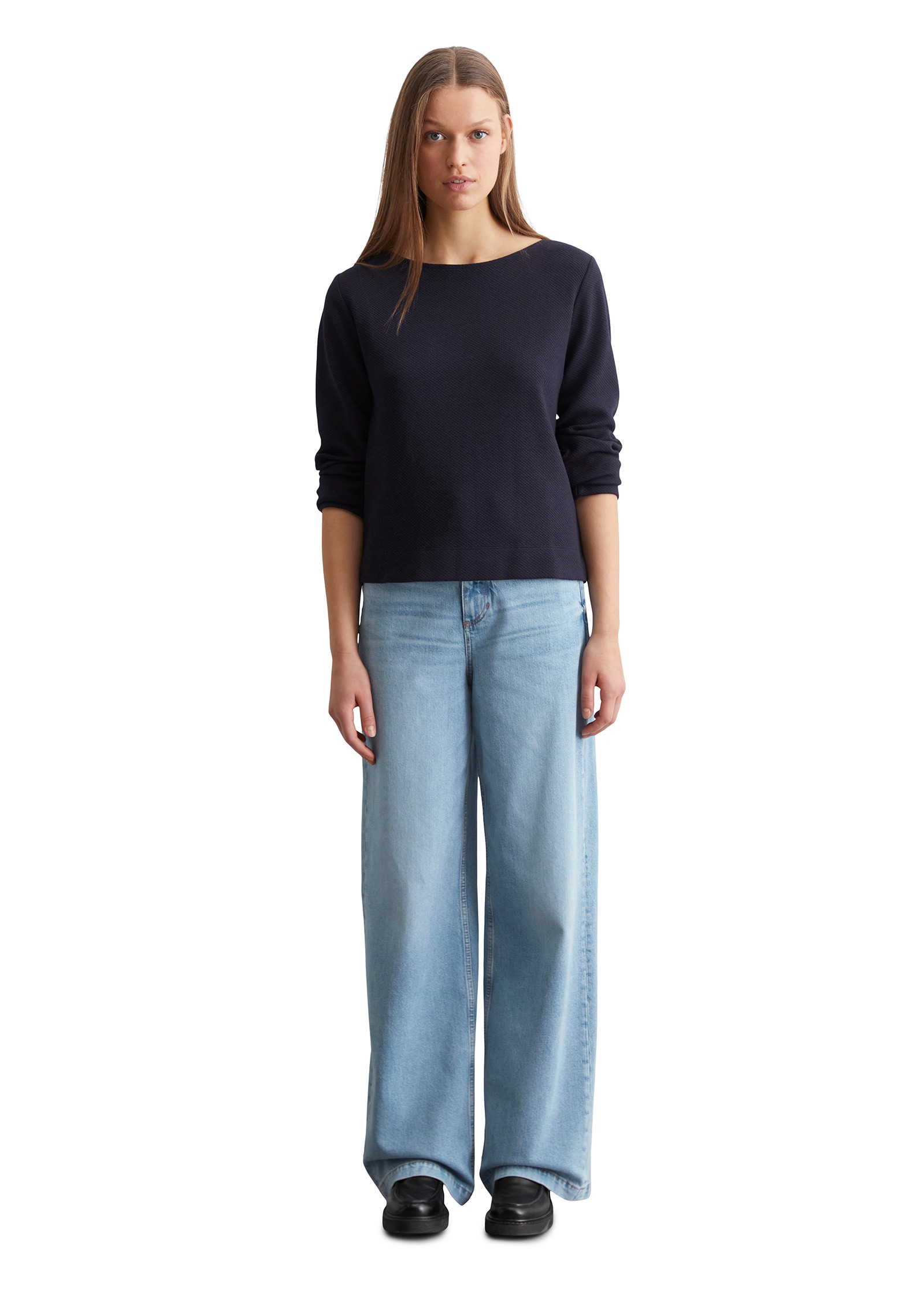 Marc O'Polo Sweatshirt »aus Honeycomb-Jersey«