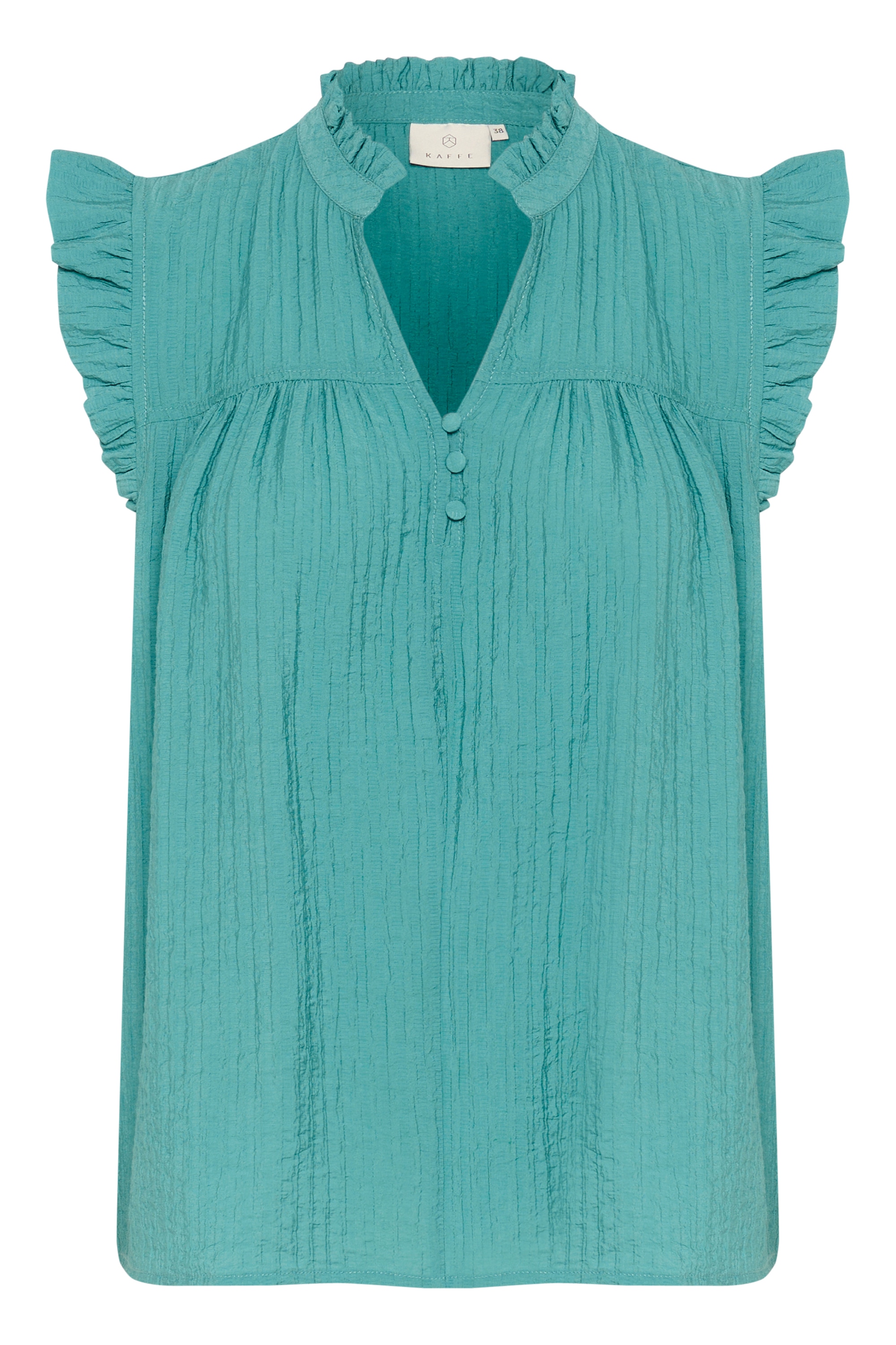 KAFFE Blusentop "Damen Ärmellose Bluse KAliany"