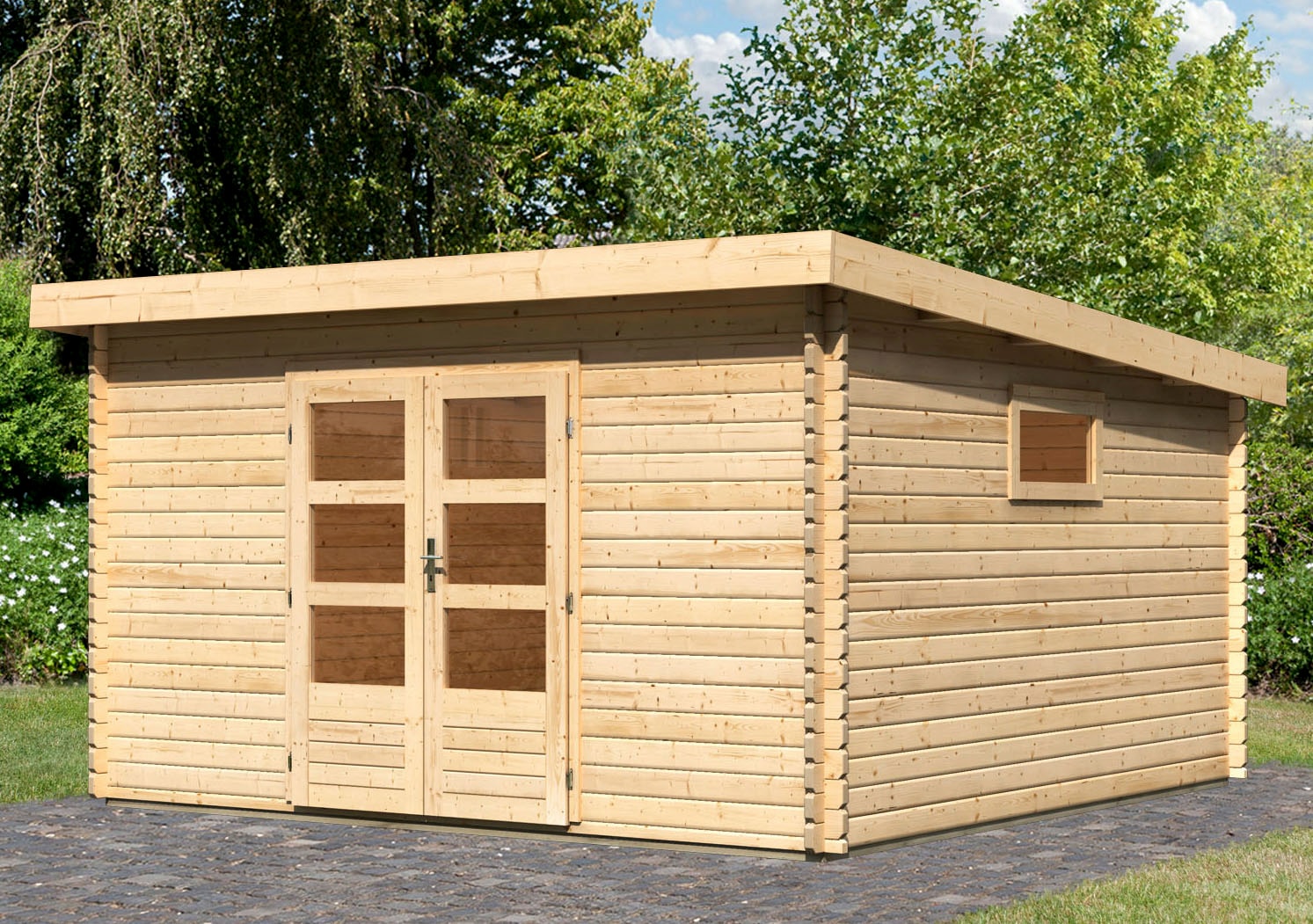 Karibu Gartenhaus »Trittau 6«, mit Fenster