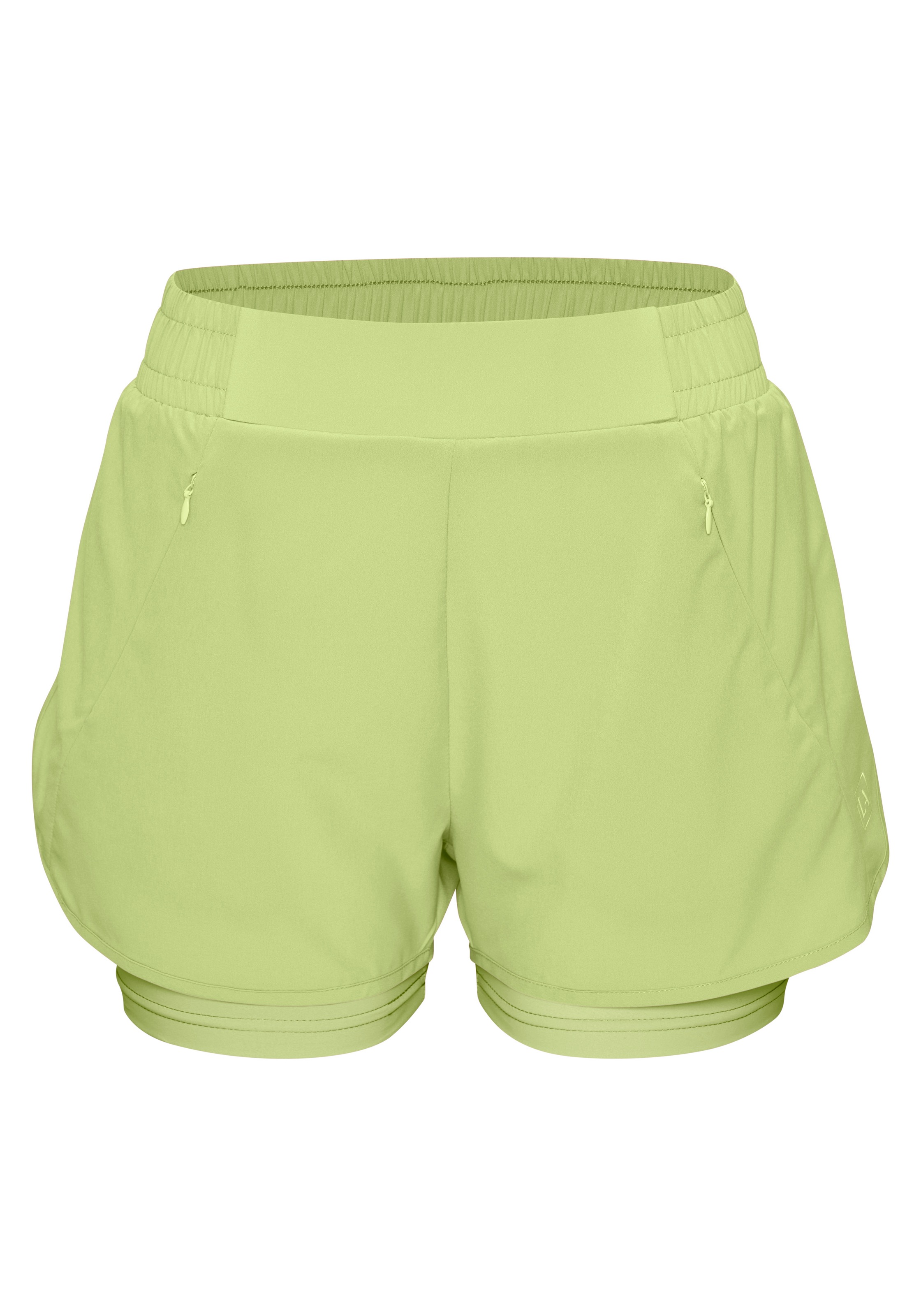LASCANA ACTIVE 2-in-1-Shorts  im Layer-Design