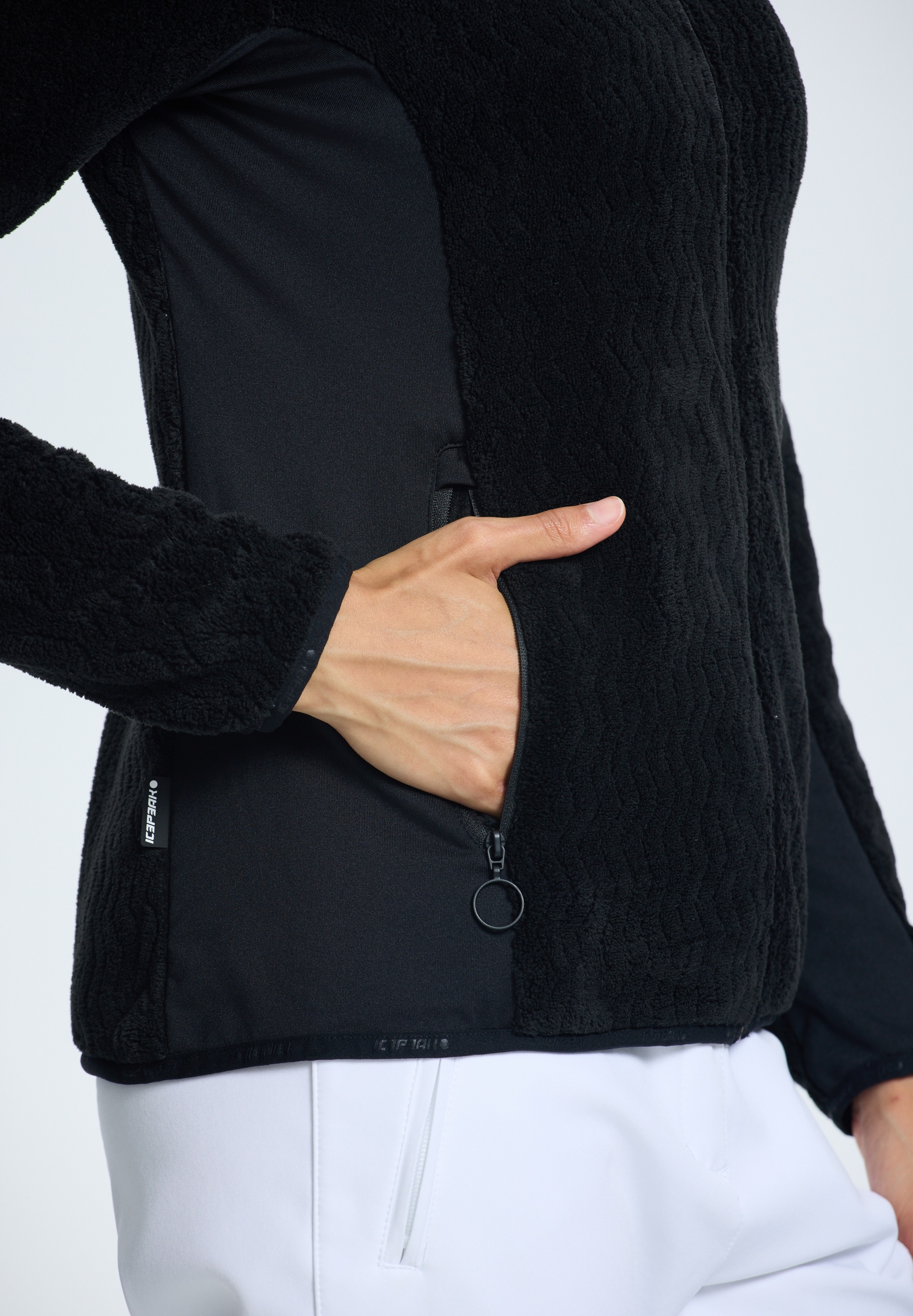 Thumbnail - Icepeak Fleecejacke "ICEPEAK ELLAVILLE" sportlicher Stil, schnell trocknendes Thermal-Material