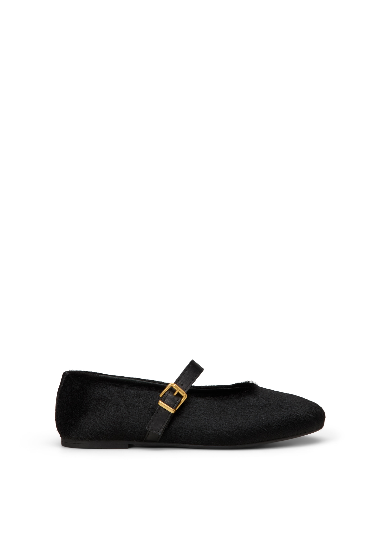Marc O'Polo Ballerina »aus Rindleder mit Fellhaar-Oberfläche«