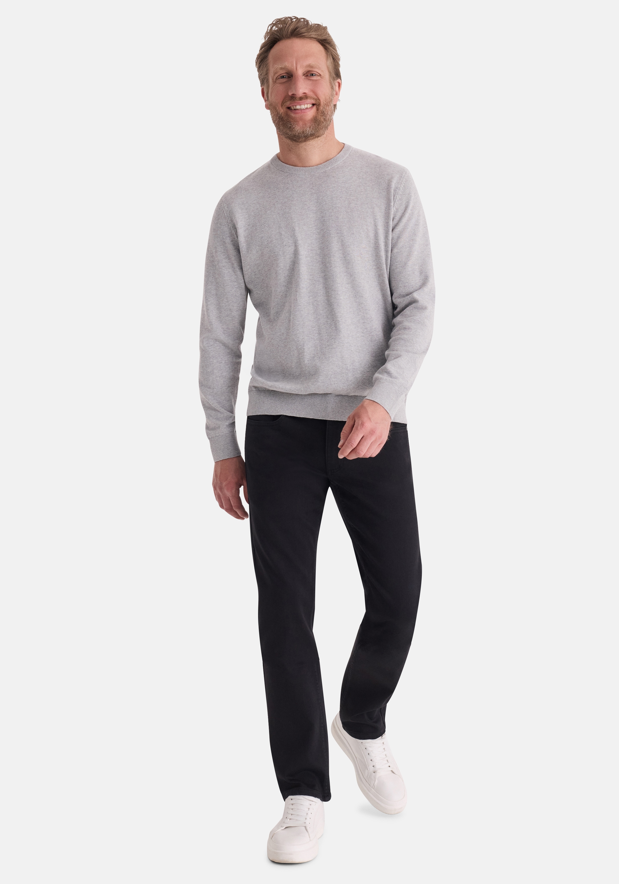 Stooker Men 5-Pocket-Jeans »Frisco Thermo Straight Fit Jeans« Straight Fit Casual Clean Wash Denim Thermo Effekt für Herren