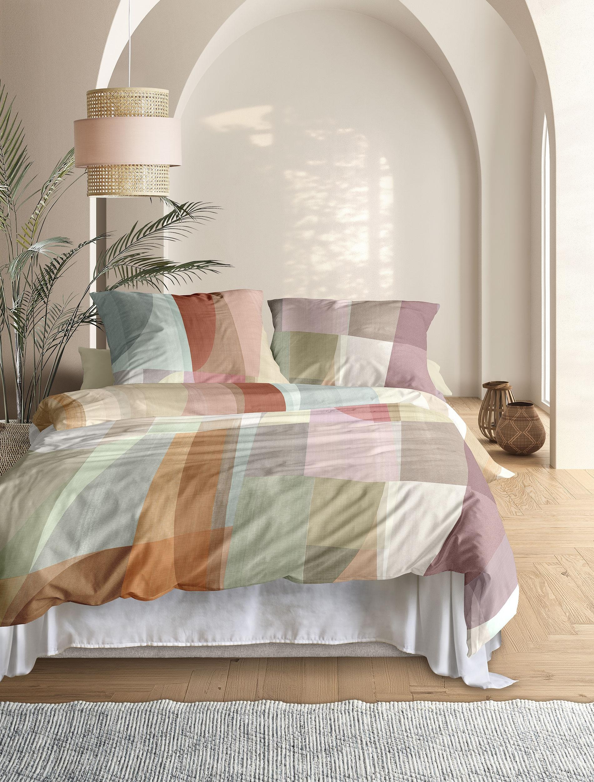 Irisette Bettwäsche "Wave 8592" 2 Stk. anschmiegsam und atmungsaktiv, Ganzj günstig online kaufen