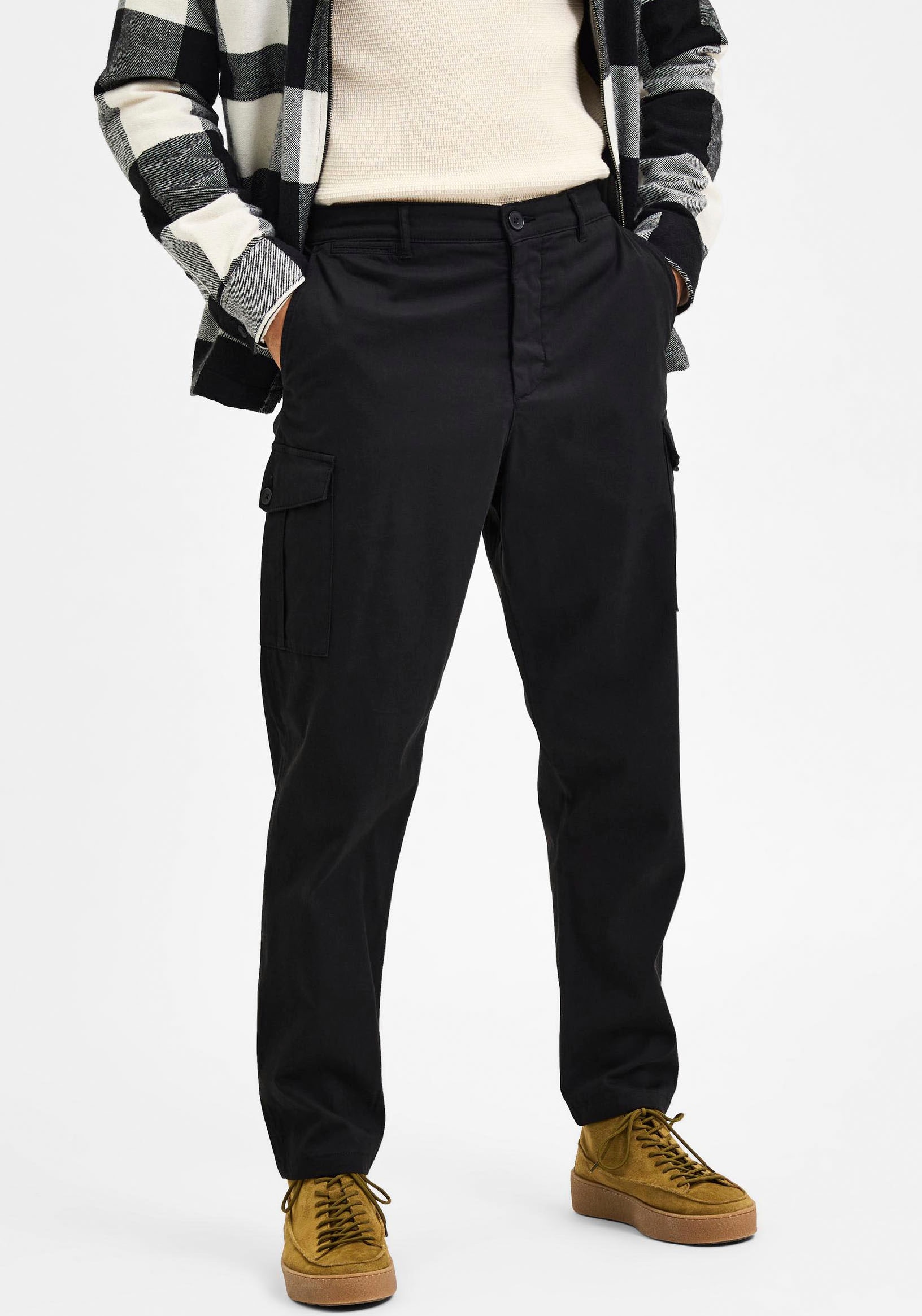 SELECTED HOMME Cargohose »WICK CARGO PANT«