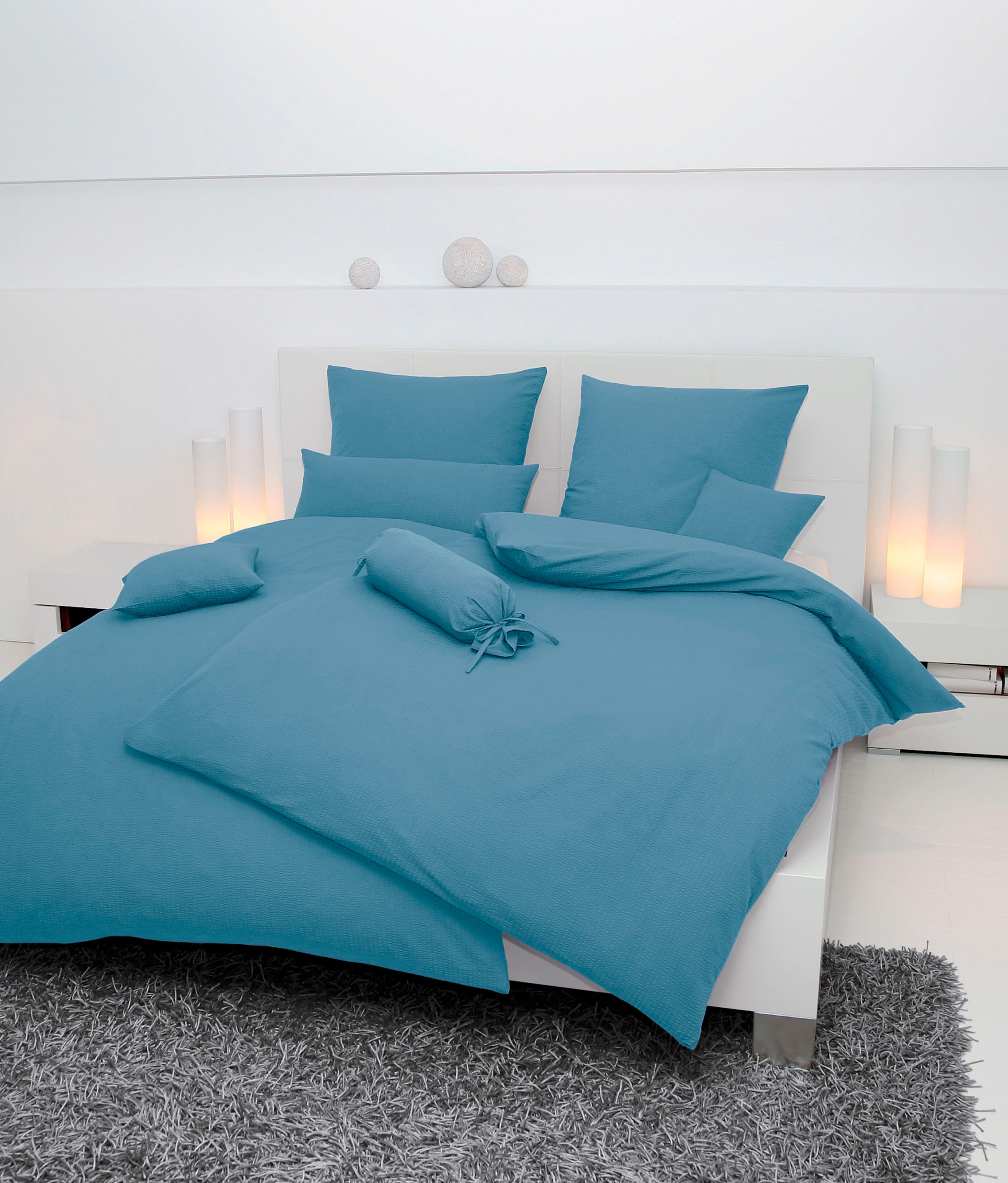 Janine Bettwäsche "PIANO 0125 31 135X200,80x80" 2 Stk. mit Reißverschluss günstig online kaufen