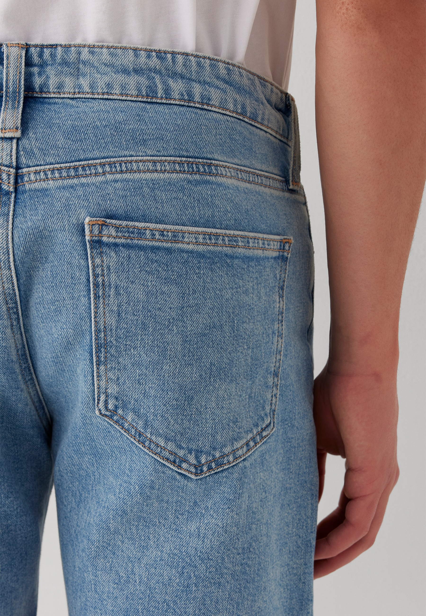 Mavi Straight-Jeans »BRIAN« Slim Fit Denim Shorts
