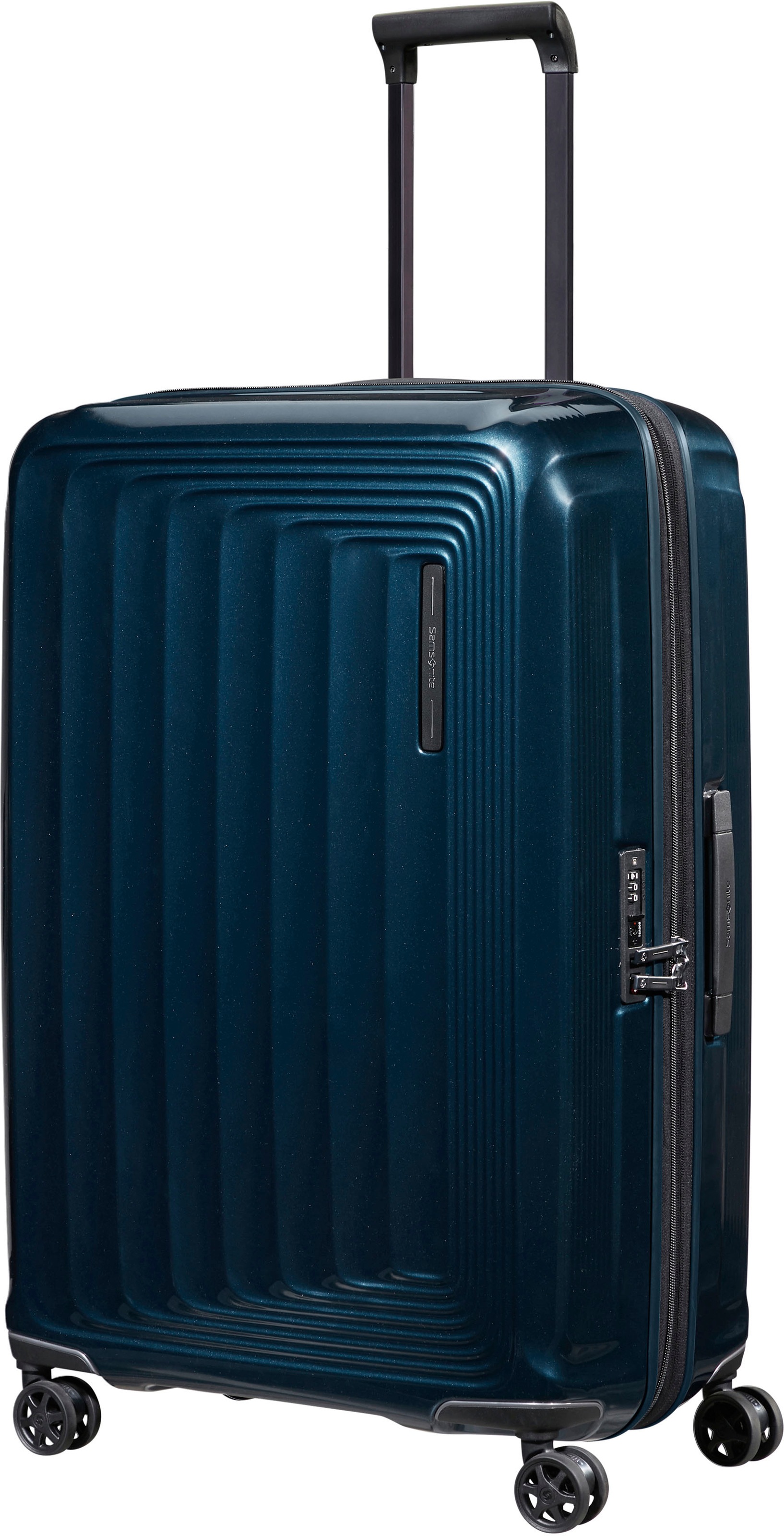 Samsonite Koffer »NUON 75«, 4 Rollen, geräumiger Koffer, Trend Reisegepäck Reisekoffer TSA-Zahlenschloss