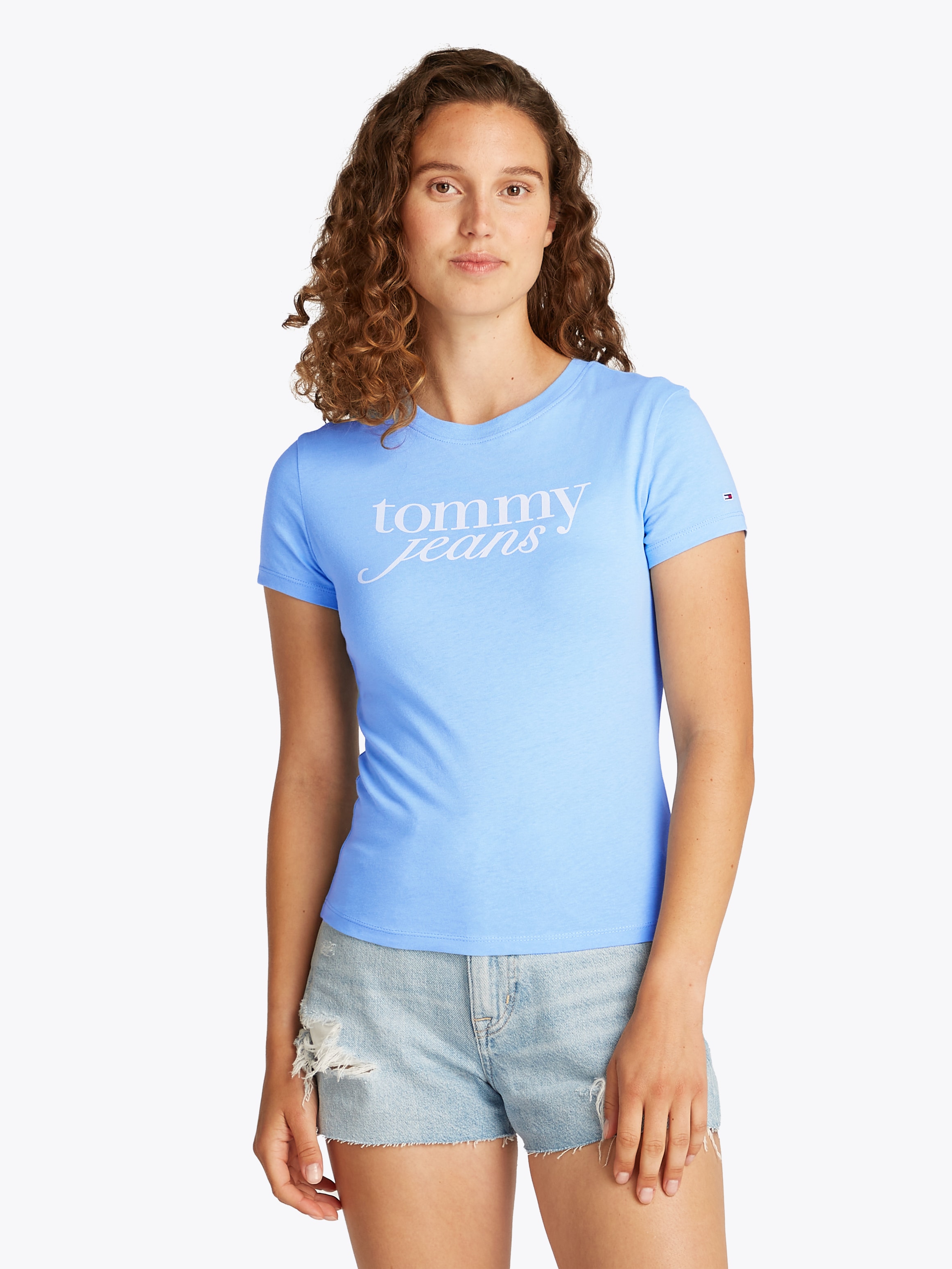 Tommy Jeans T-Shirt, mit Logodruck auf der Brust günstig online kaufen