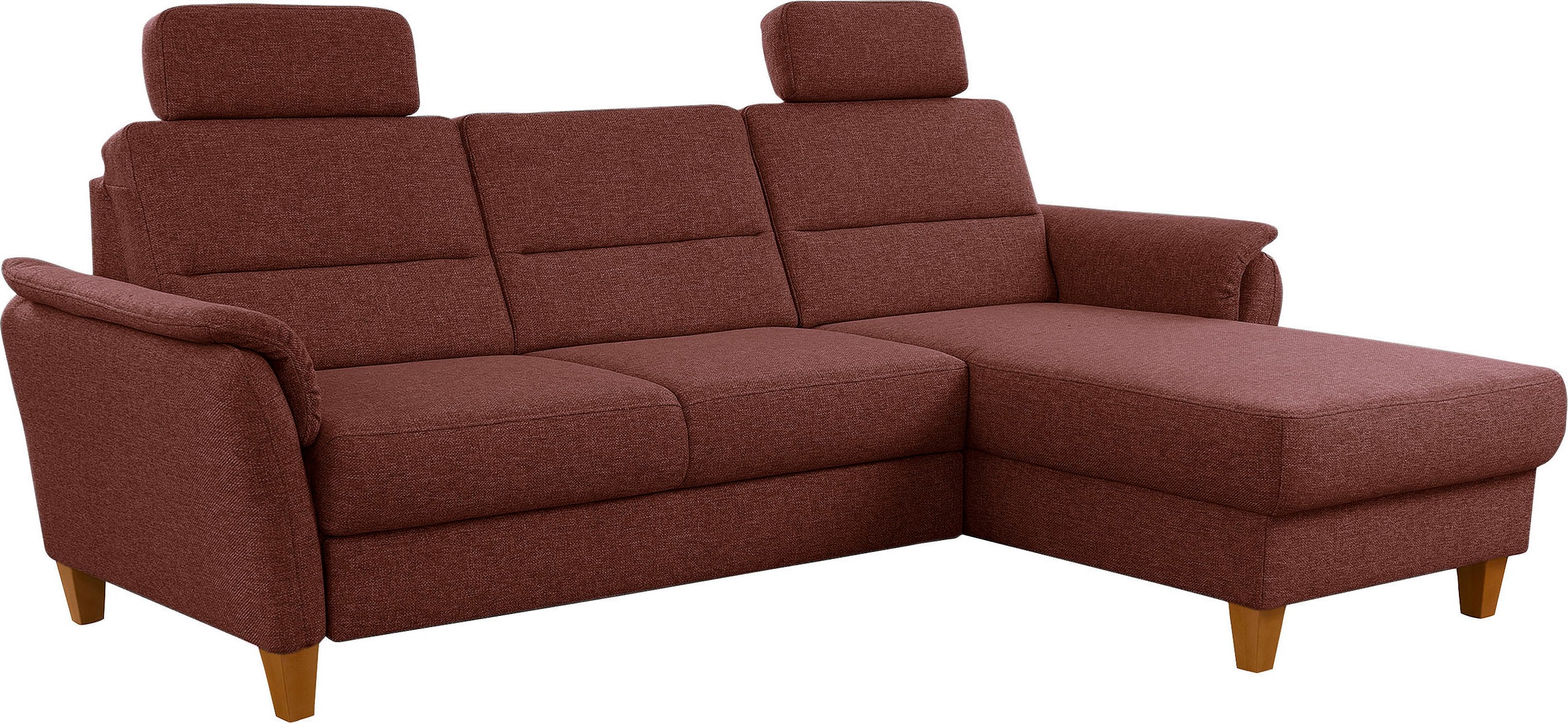 Home affaire Ecksofa »Palmera L-Form«, Federkern, wahlweise mit Bettfunktion und mit/ohne Bettkasten
