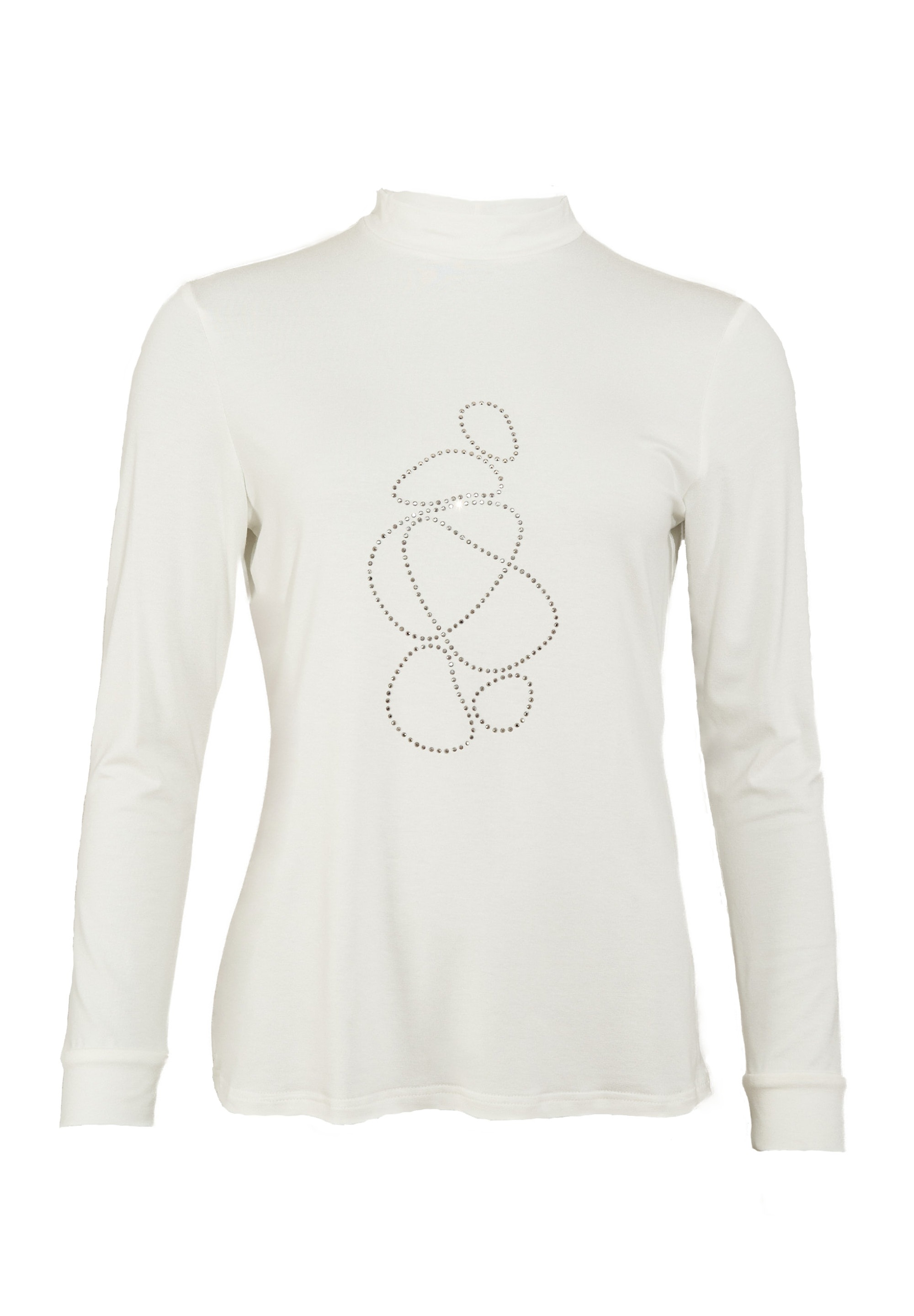Seidel Moden Langarmshirt, mit Glitzersteinen, MADE IN GERMANY