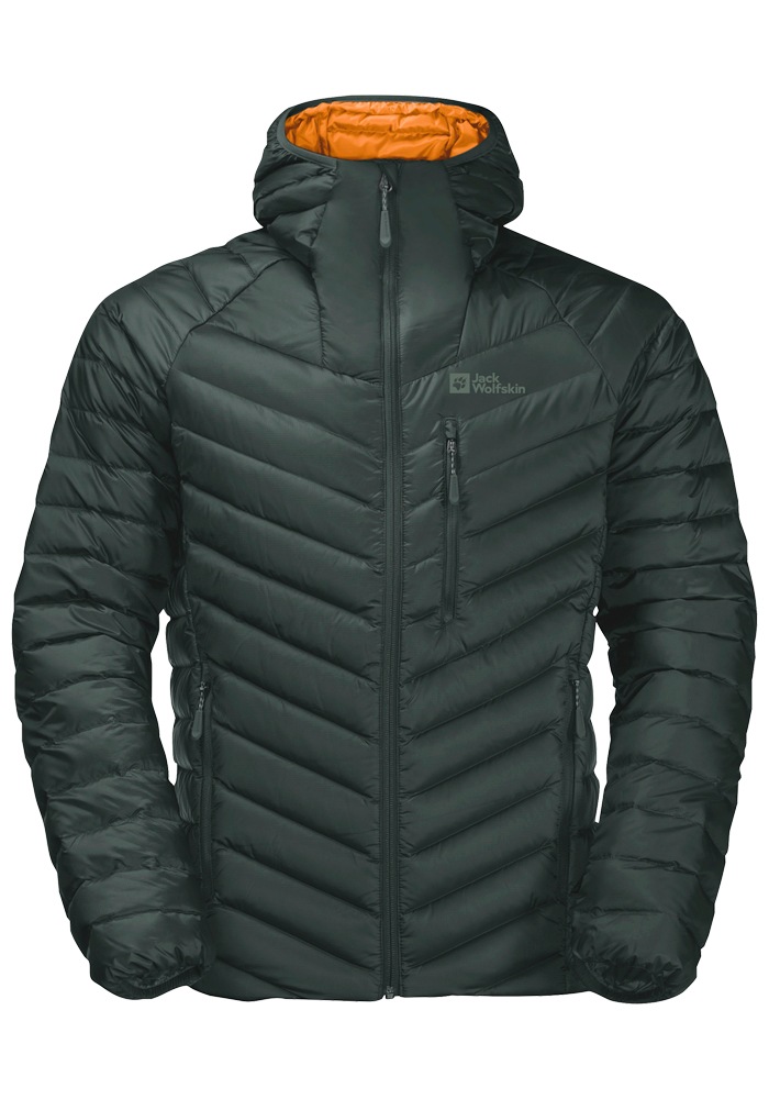 Jack Wolfskin Daunenjacke »PASSAMANI DOWN HOODY M«, mit Kapuze