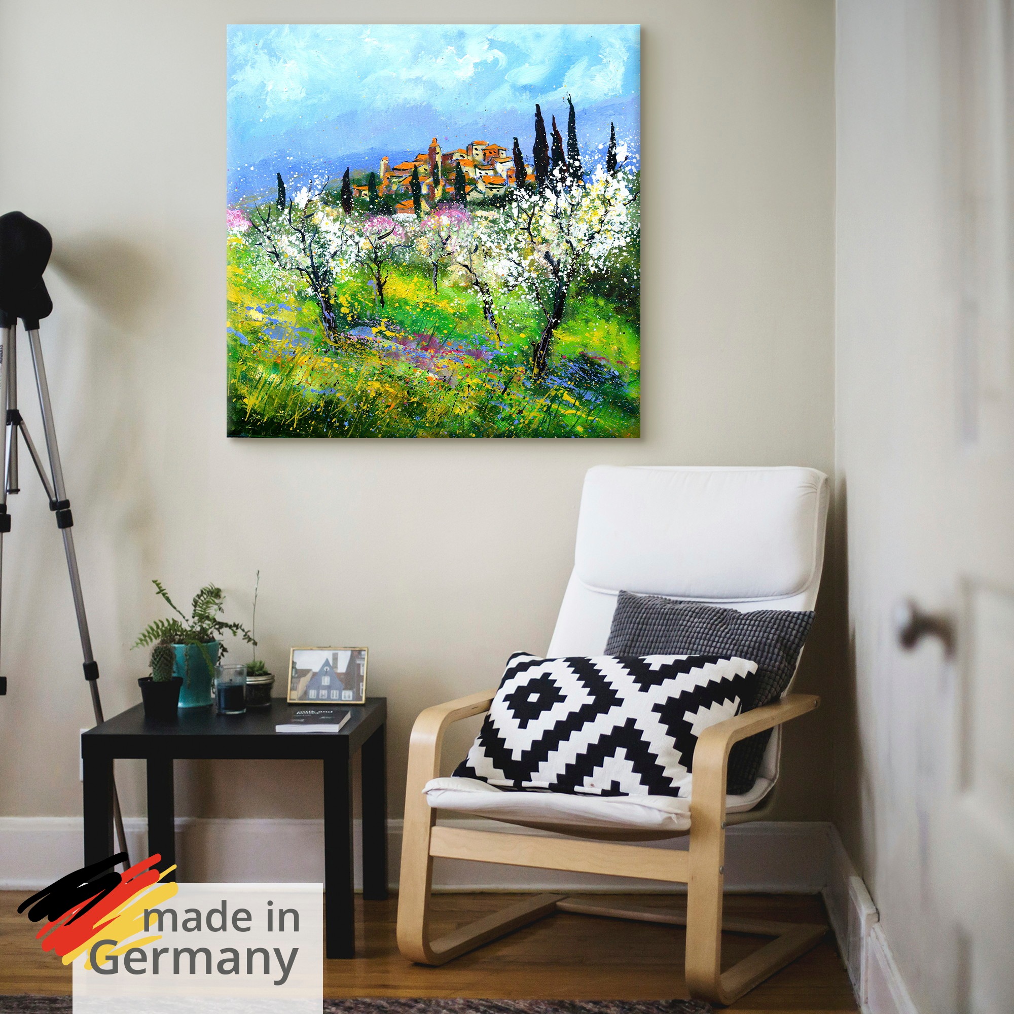 Artland Wandbild »Spring in Provence« Wiesen & Baumbilder 1 Stk. tlg. als Alubild, Leinwandbild, Poster, Wandaufkleber in verschied. Größen