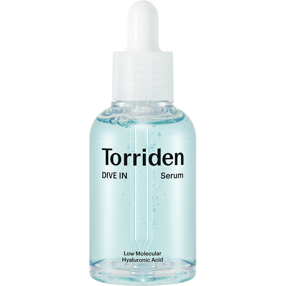 TORRIDEN Hyaluron Serum "DIVE-IN LOW MOLECULAR HYALURONIC ACID SKIN SERUM", 50ml, blau, Hautpflegemittel, für trockene Haut, intensiv