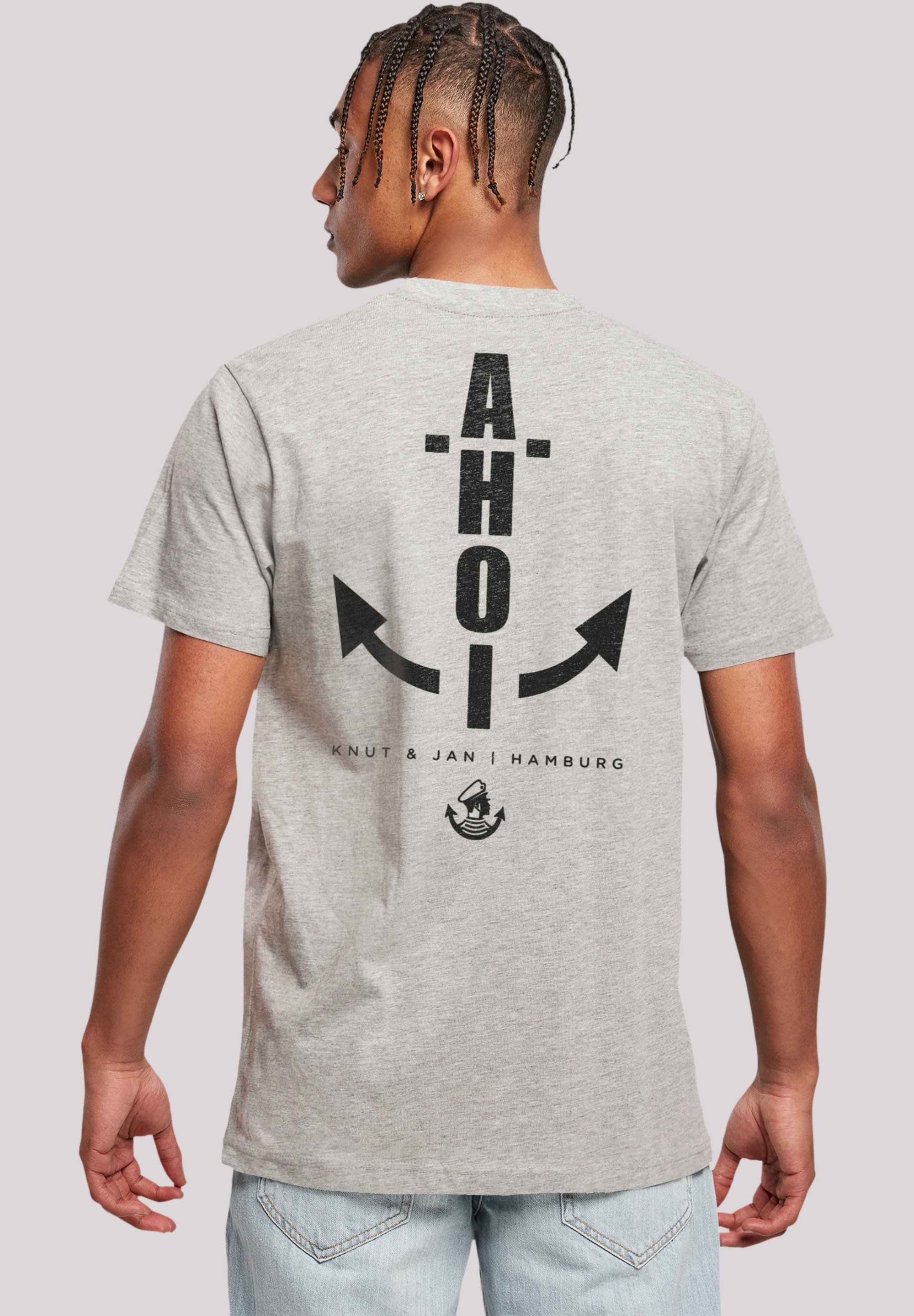 F4NT4STIC T-Shirt »AHOI Knut & Jan Hamburg«, Print ▷ für | BAUR