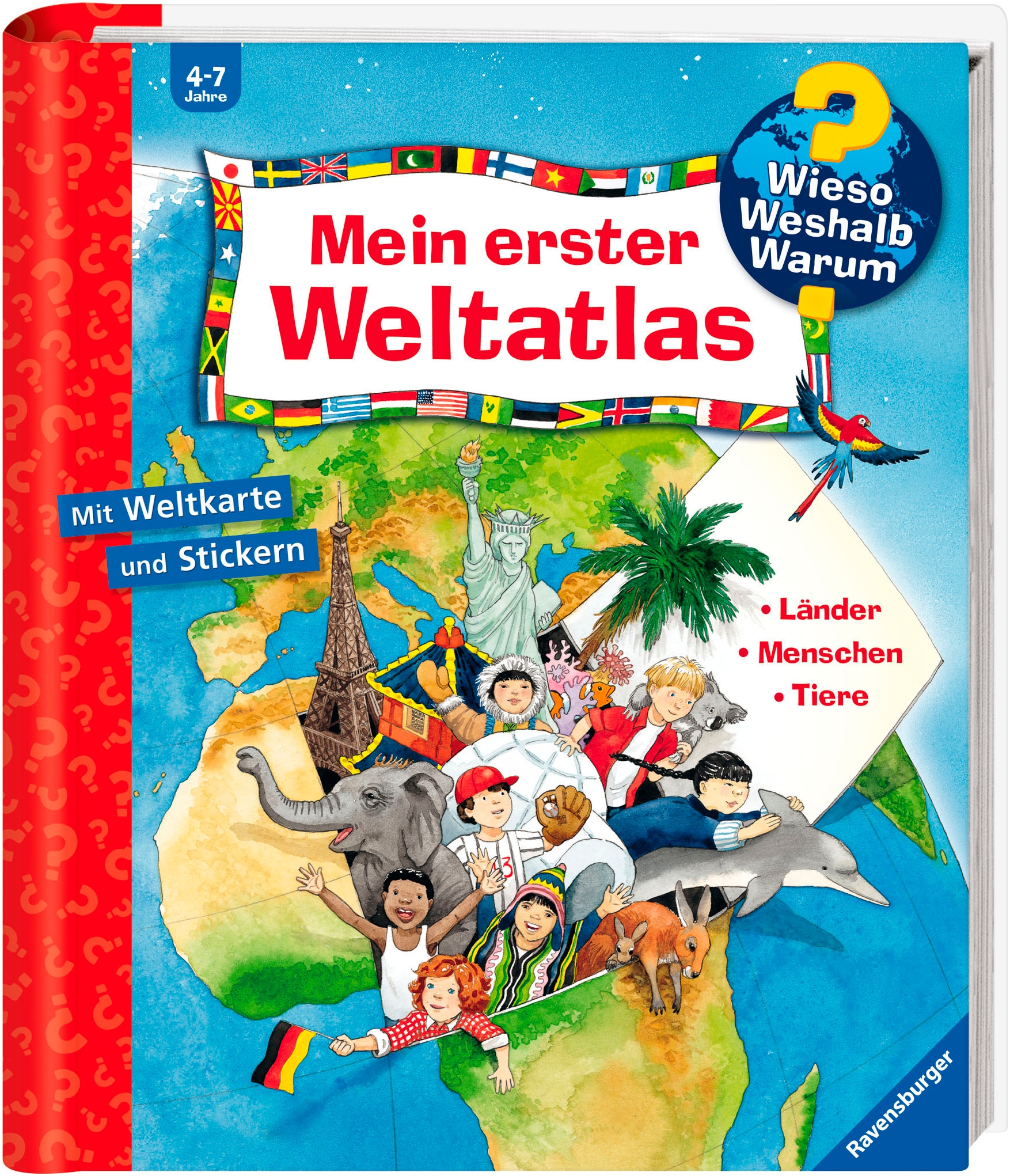 Ravensburger Buch "Wieso? Weshalb? Warum?, Mein erster Weltatlas", FSC - schützt Wald - weltweit