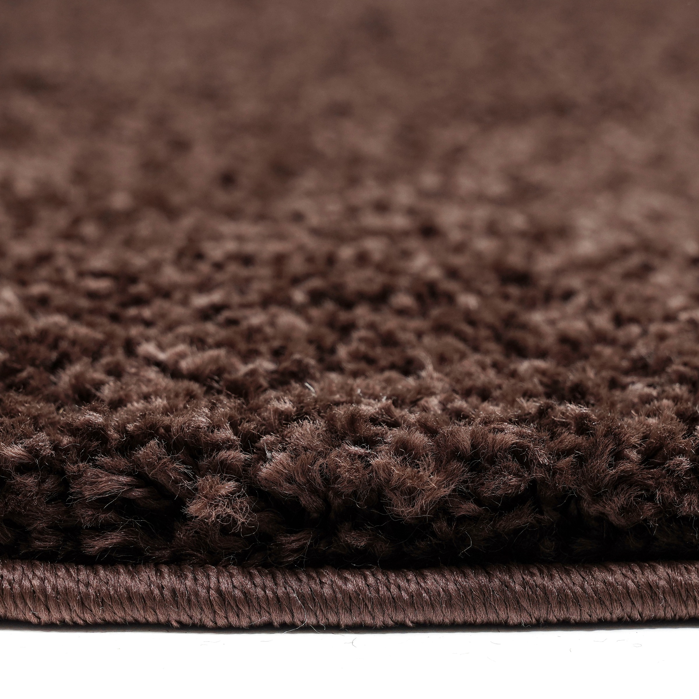my home Teppich »Viva Teppich rund«, rund, 45 mm Höhe, Uni-Farben, einfarbig, besonders weich und kuschelig
