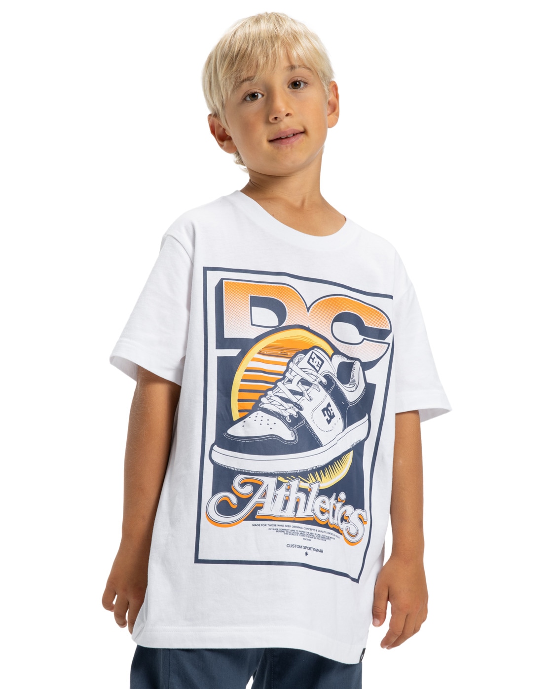 T-Shirt DC SHOES "Manteca Tribute", Jungen, Gr. 14(155-164cm), weiß, Obermaterial: 75% Walkfrottier, 25% Walkfrottier;, Shirts T-Shirt