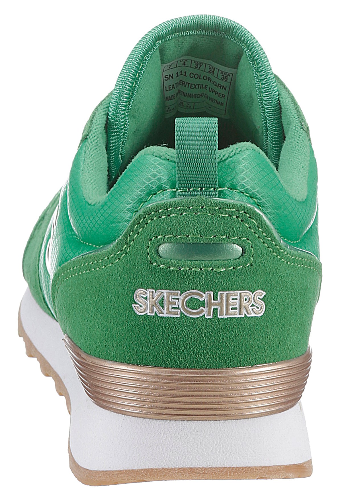 Skechers Sneaker »OG 85 - GOLDN GURL«, Freizeitschuh, Halbschuh, Schnürschuh mit Air-Cooled Memory Foam