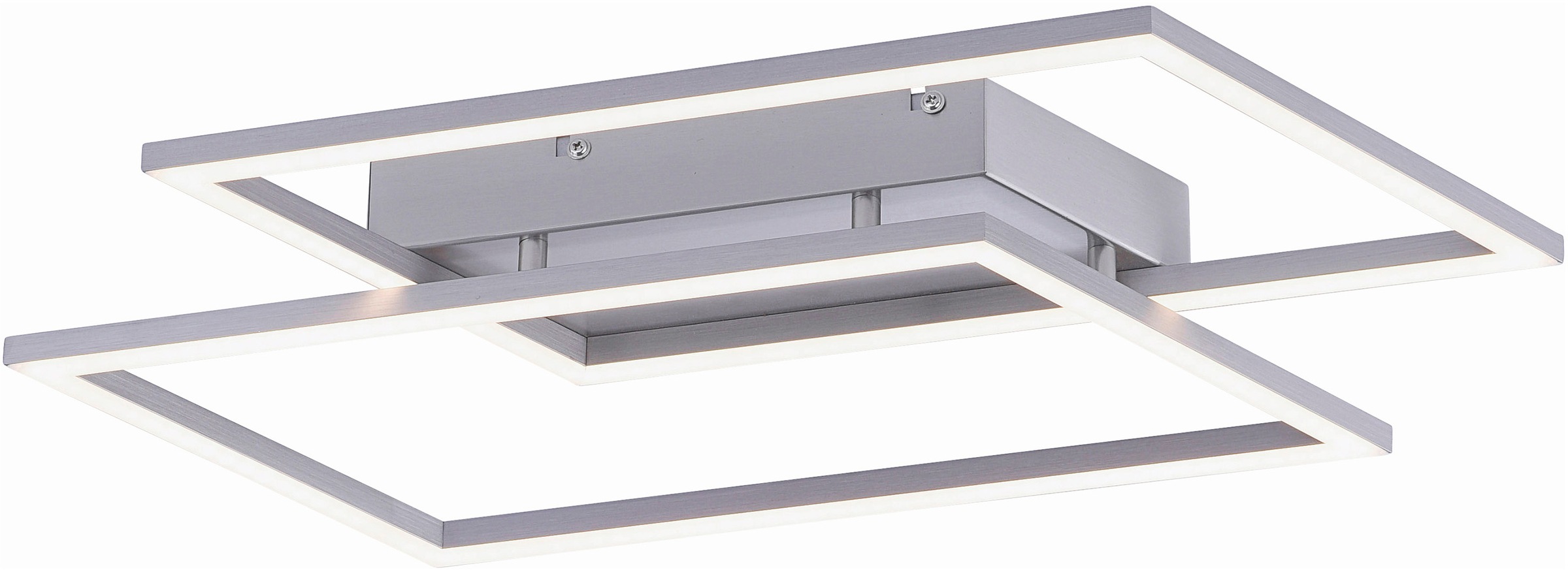 Paul Neuhaus LED Deckenleuchte »Inigo«, 2 flammig, Leuchtmittel LED-Board | LED fest integriert, Stufenlos dimmbar über vorhandenen Wandschalter