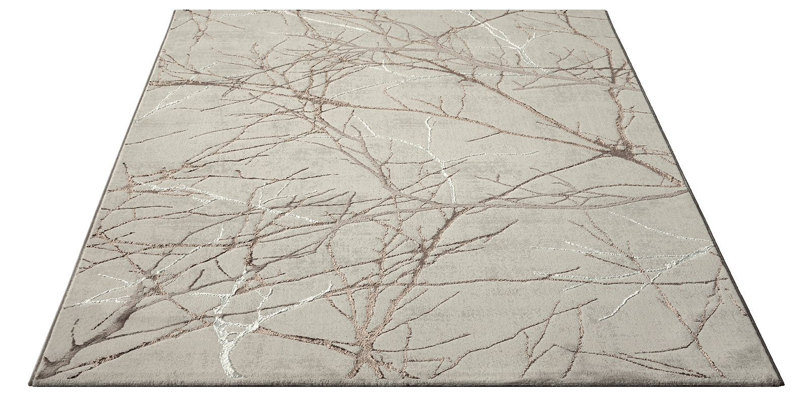 the carpet Teppich "Mila" rechteckig 8 mm Höhe moderner Wohnzimmer Teppich elegant glänzender Flor