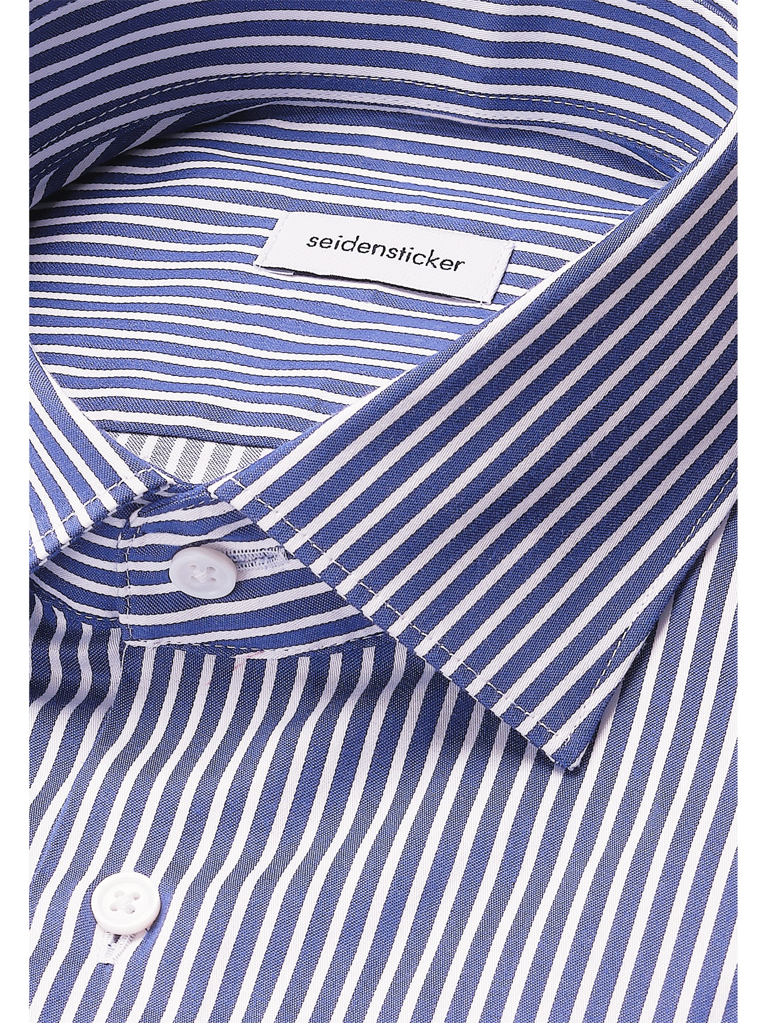 seidensticker Businesshemd »Schwarze Rose« Slim 1/1 Kentkragen Gestreift