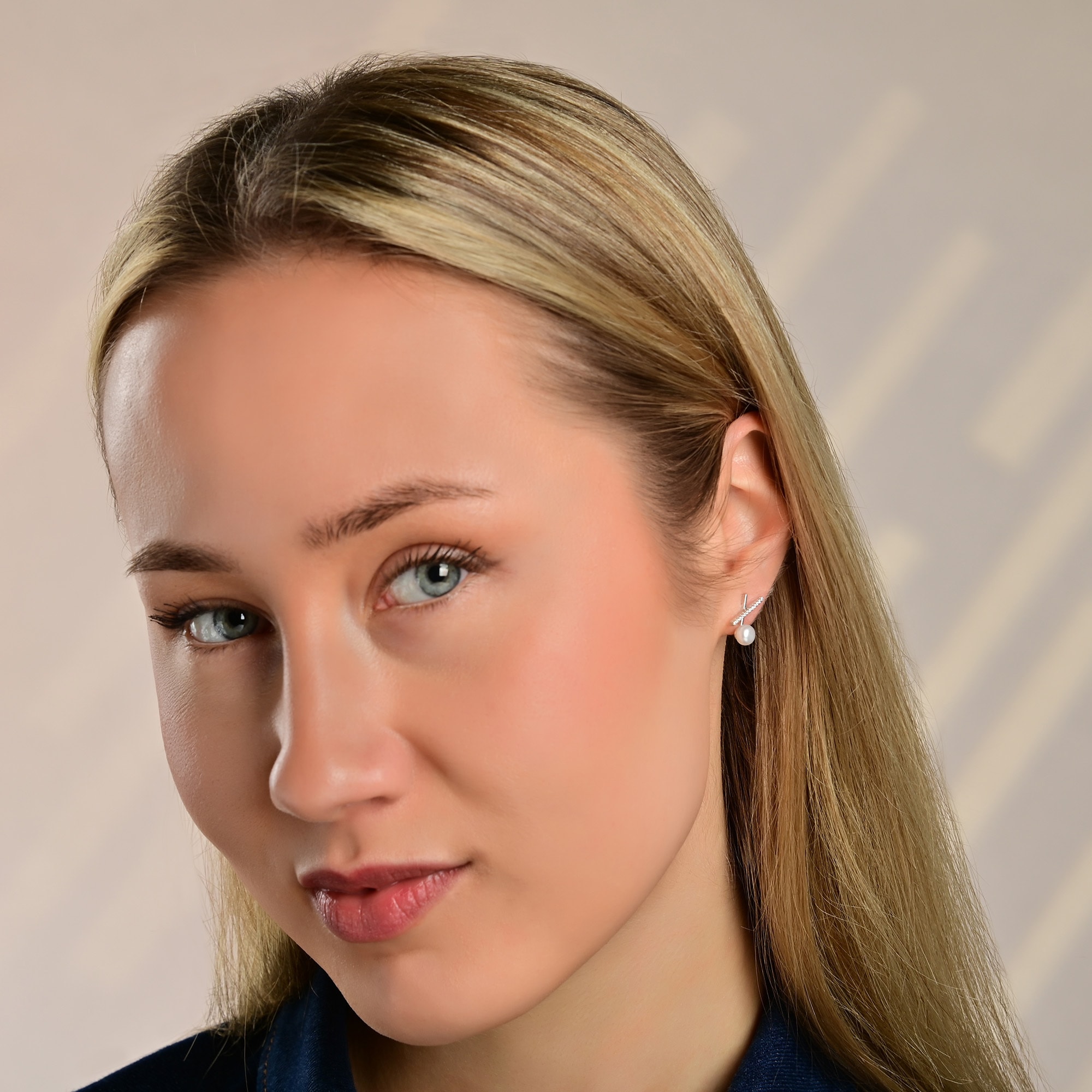 Adelia´s Paar Ohrhänger "Ohrringe – Ohrstecker aus 925 Silber mit Süßwasserperle" Ein kleines Geschenk mit großer Wirkung