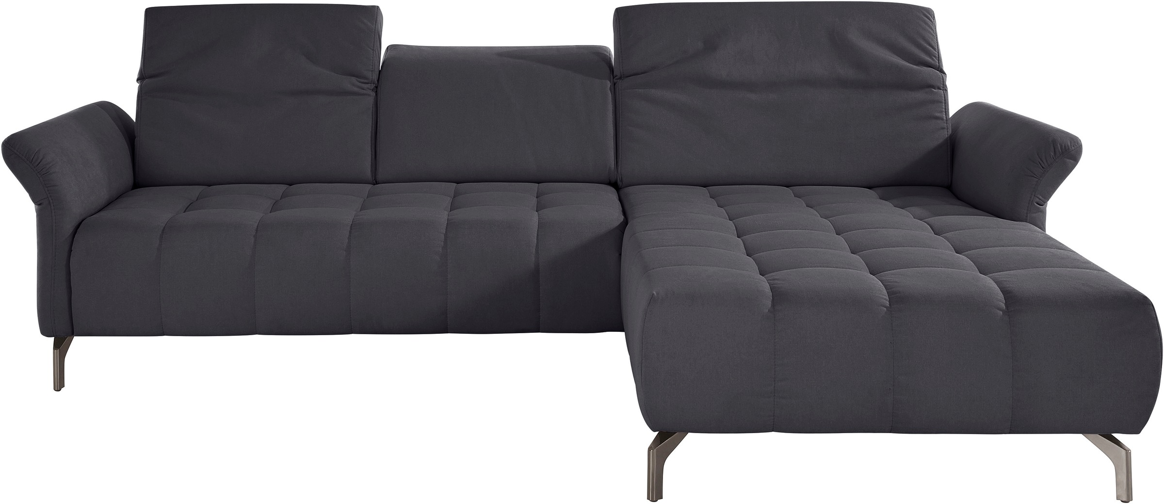 Home affaire Ecksofa "Fresh L-Form" Federkern, wahlweise Kopfteilverstellun günstig online kaufen