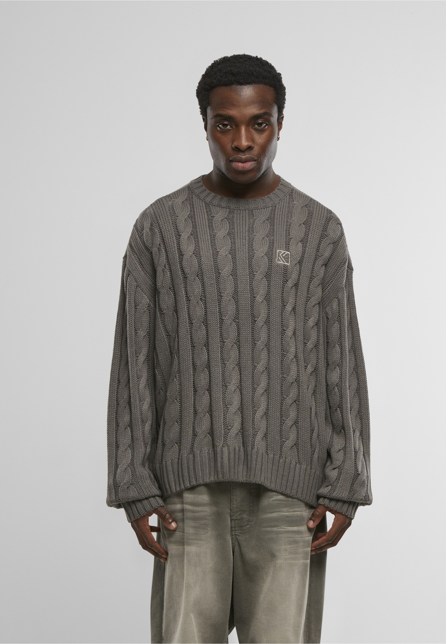 Karl Kani Rundhalspullover »Karl Kani OG Cable Knit Os Sweater« 1