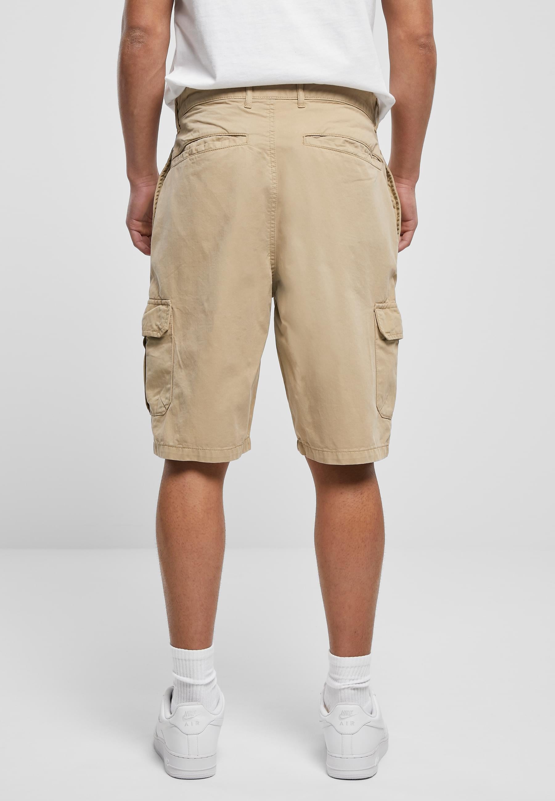 URBAN CLASSICS Stoffhose »Urban Classics Herren Big Cargo Bermuda«, (1 tlg.)