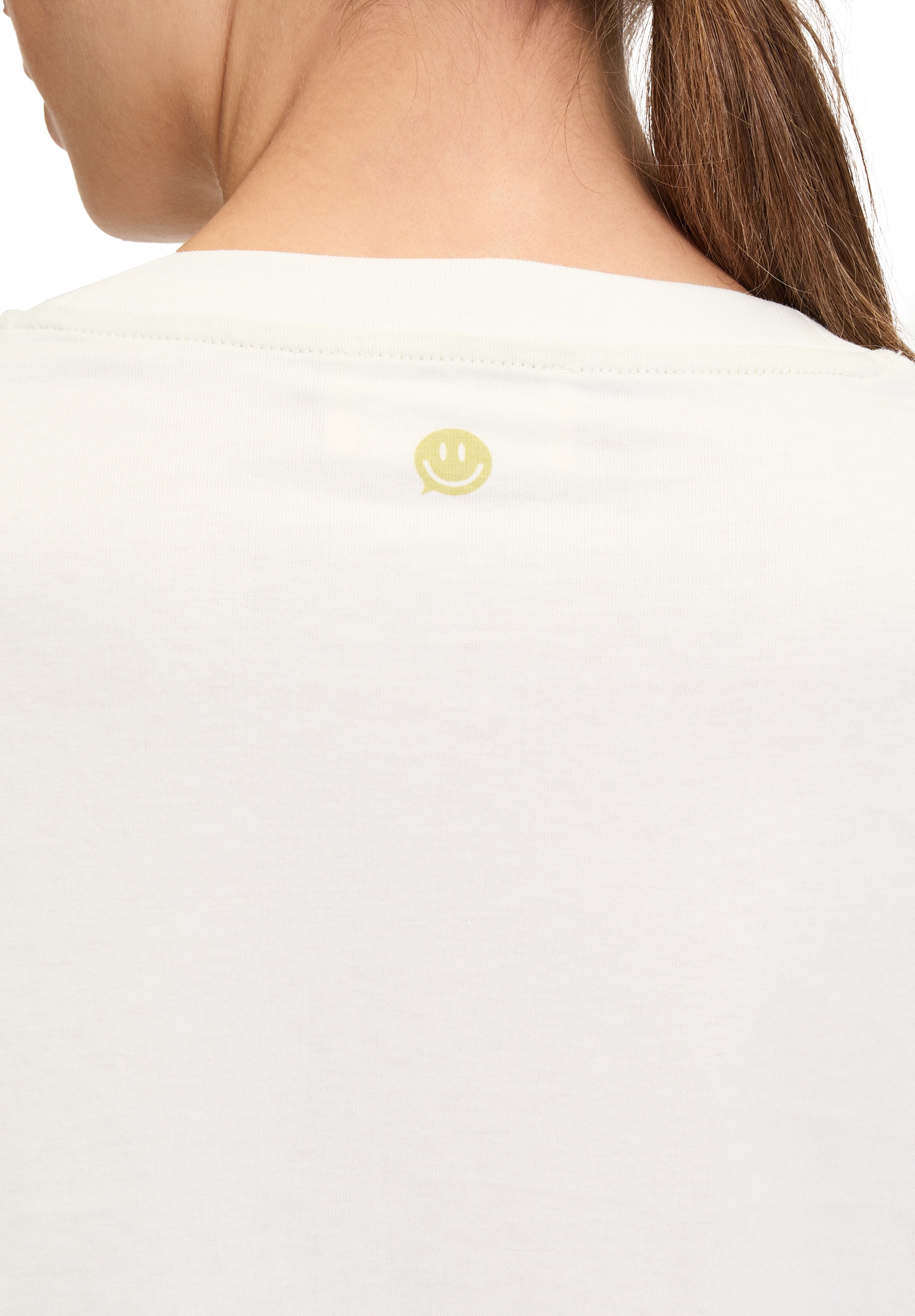 Cartoon Kurzarmshirt »Cartoon Damen Printshirt mit Rundhalsausschnitt«, (1 tlg.), Hotfix